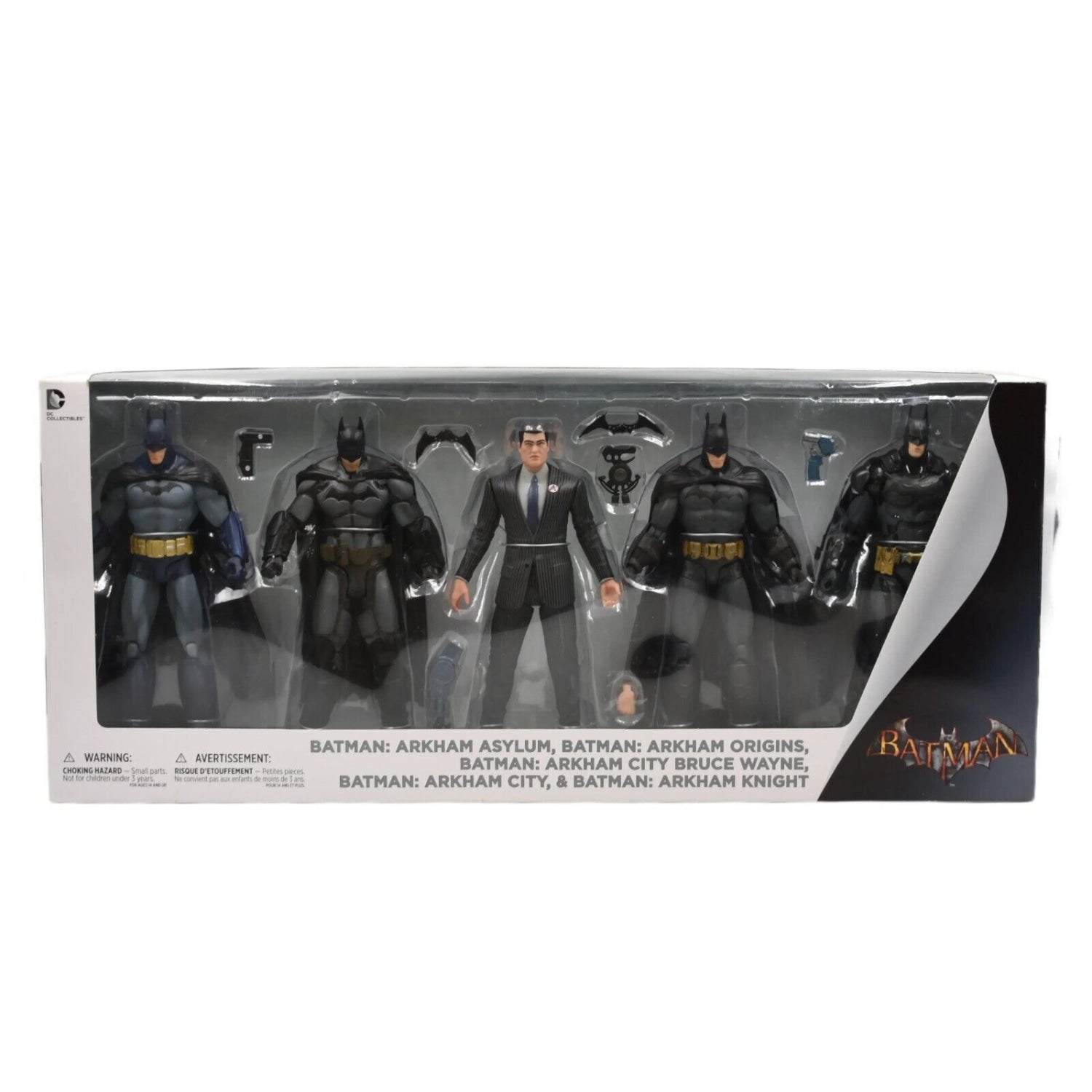 Lot De 4 Figurines Batman: The Animated Series - Arkham Asylum Escape - Hasbro - Neuves