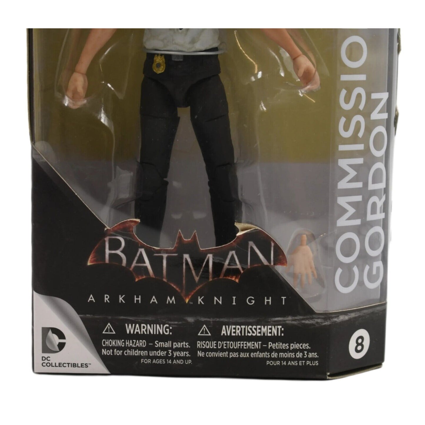 DC Collectibles Batman Arkham Knight Series 2 Commissioner Gordon Action Figure - Toys & Games:Action Figures & Accessories:Action Figures