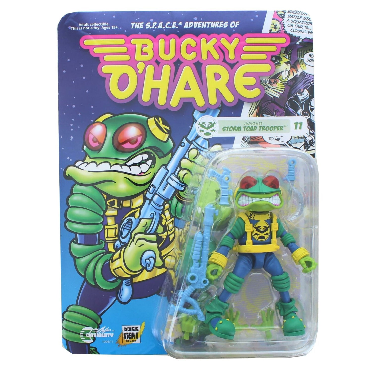 Bucky O'Hare Storm Toad Trooper | New | Figure | Boss Fight Studios Bucky O'Hare Storm Toad Trooper | New | Figure | Boss Fight Studios
