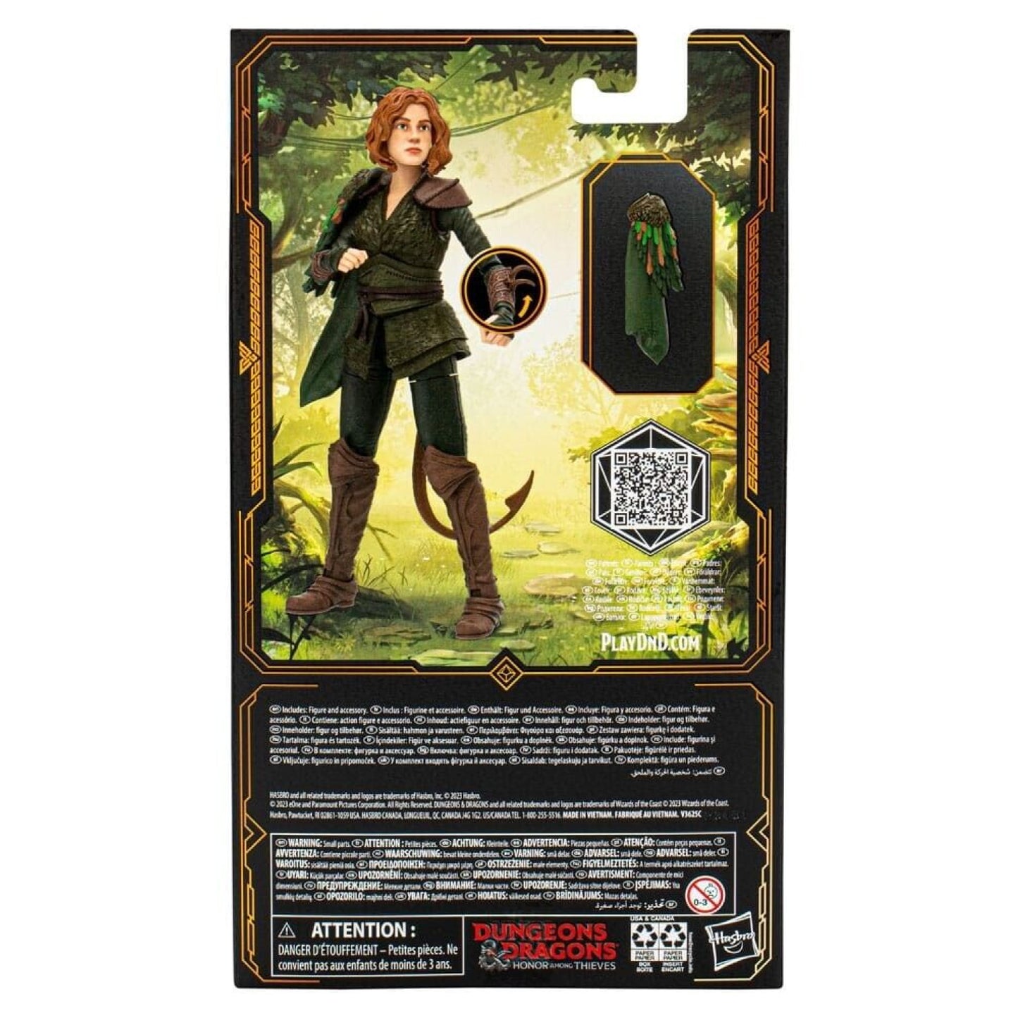 Dungeons & Dragons: Honor Among Thieves Golden Archive - Doric Action Figure - Toys & Games:Action Figures & Accessories:Action Figures