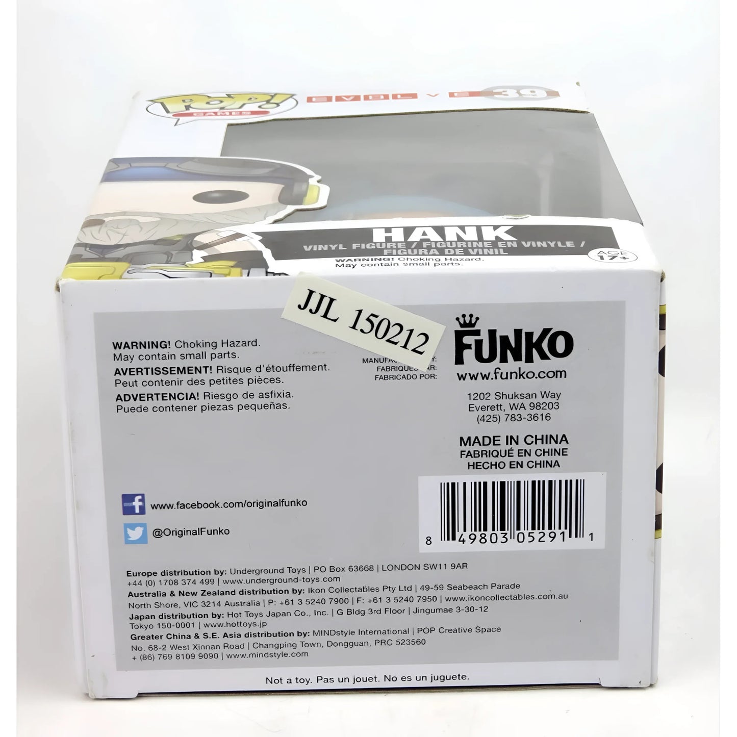 Funko Pop Games - Evolve #39 Hank Vinyl Figure