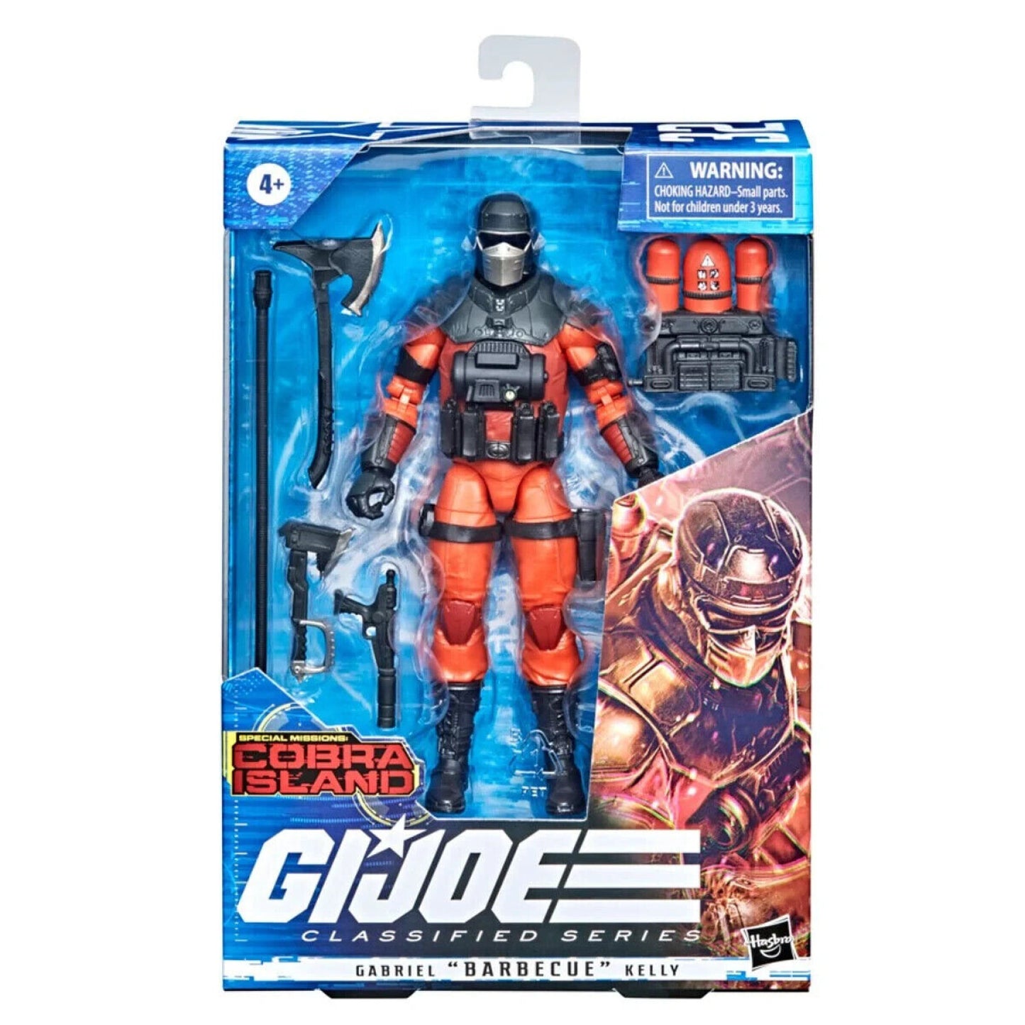 G.I. Joe Classified Cobra Island - Gabriel Barbecue Kelly Action Figure - Toys & Games:Action Figures & Accessories:Action Figures