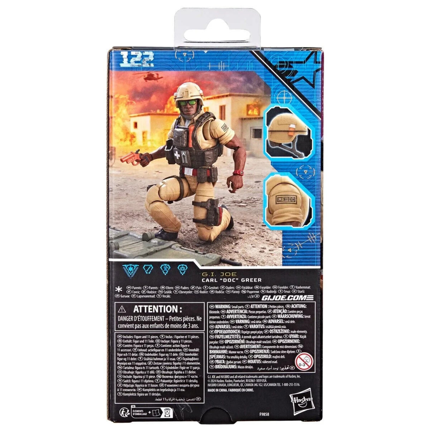 G.I. Joe Classified Series - Carl ’Doc’ Greer Action Figure - Toys & Games:Action Figures & Accessories:Action Figures