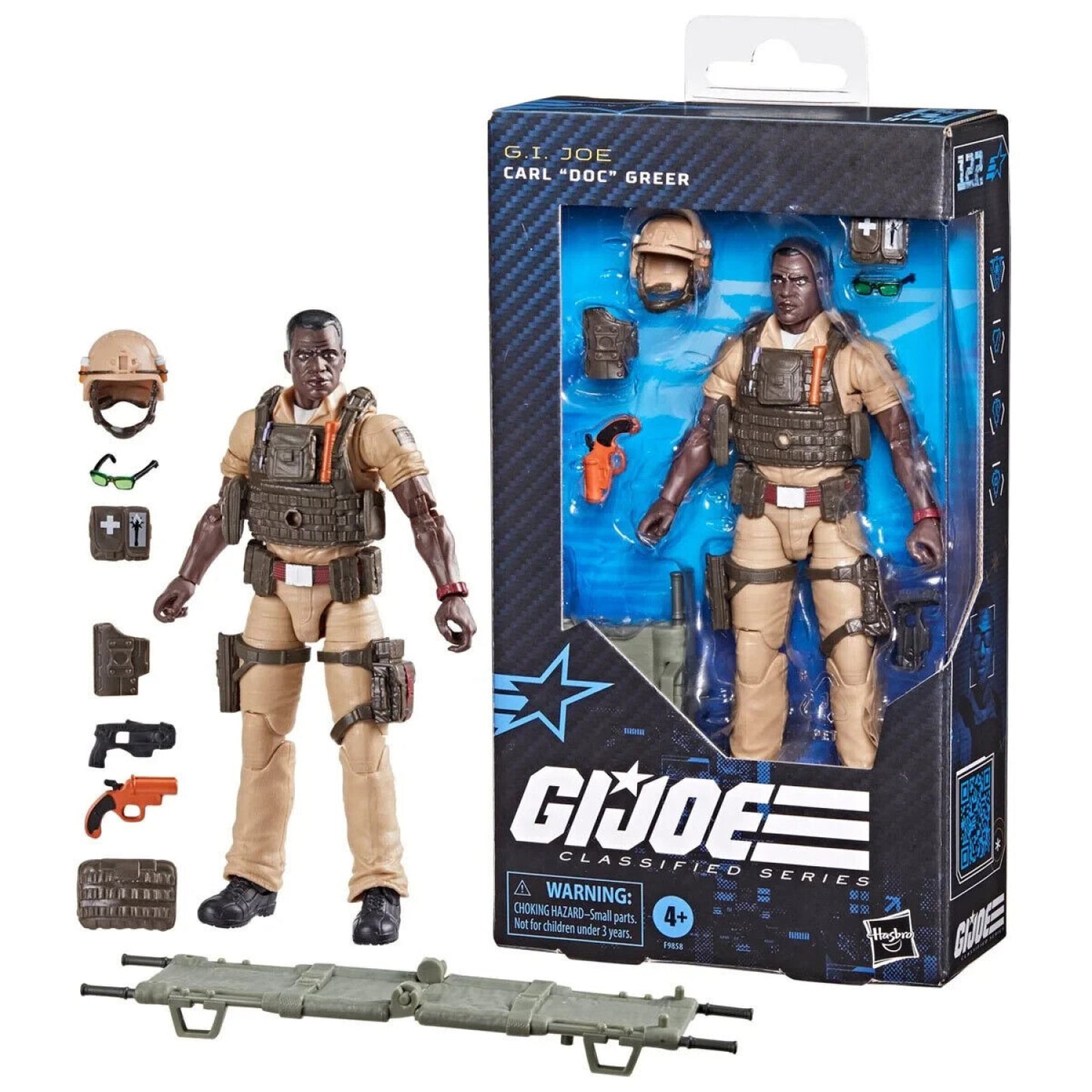 G.I. Joe Classified Series - Carl ’Doc’ Greer Action Figure - Toys & Games:Action Figures & Accessories:Action Figures
