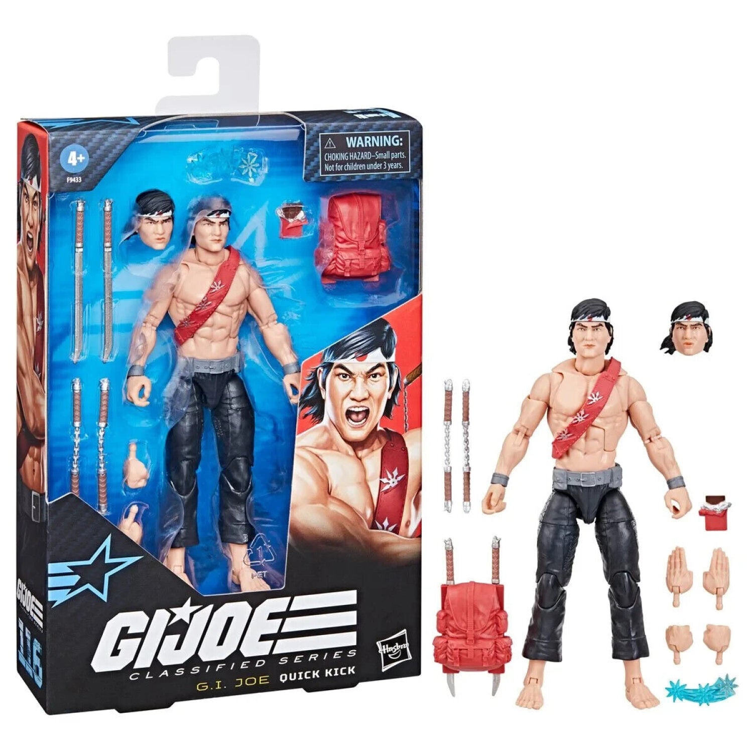 G.I. Joe Classified Series - Quick Kick Action Figure - Toys & Games:Action Figures & Accessories:Action Figures