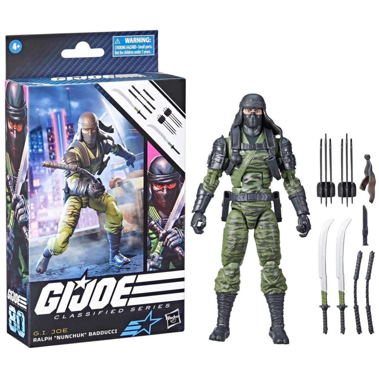 G.I. Joe Classified Series - Ralph Nunchuk Badducci Action Figure COMING SOON - Toys & Games:Action Figures & Accessories:Action Figures