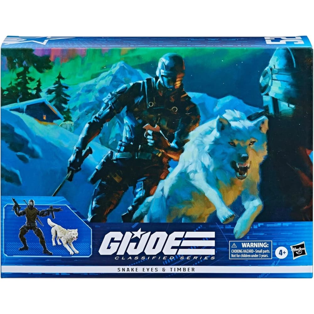 G.I. Joe Classified Series - Snake Eyes & Timber Action Figure 2-Pack - Toys & Games:Action Figures & Accessories:Action Figures