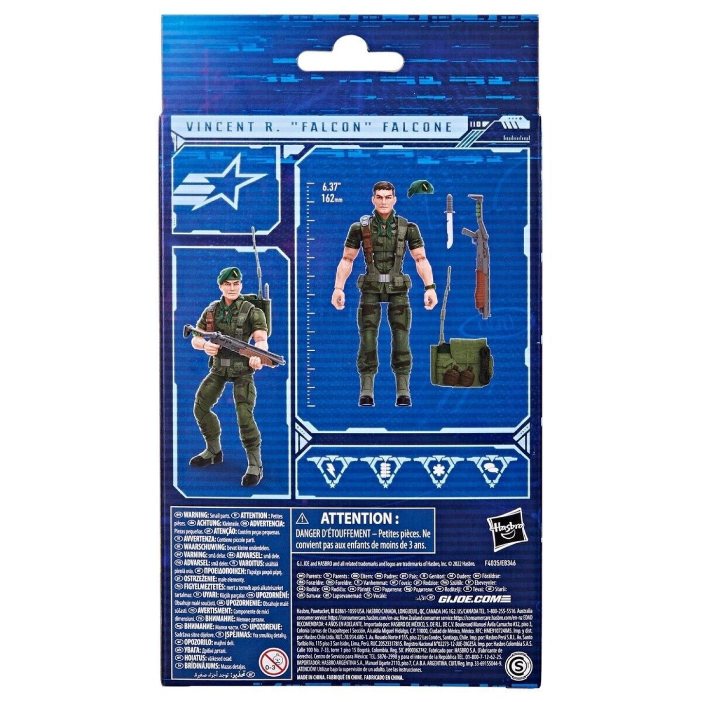 G.I. Joe Classified Series - Vincent R. Falcon Falcone Action Figure - COMING SOON - Toys & Games:Action Figures & Accessories:Action