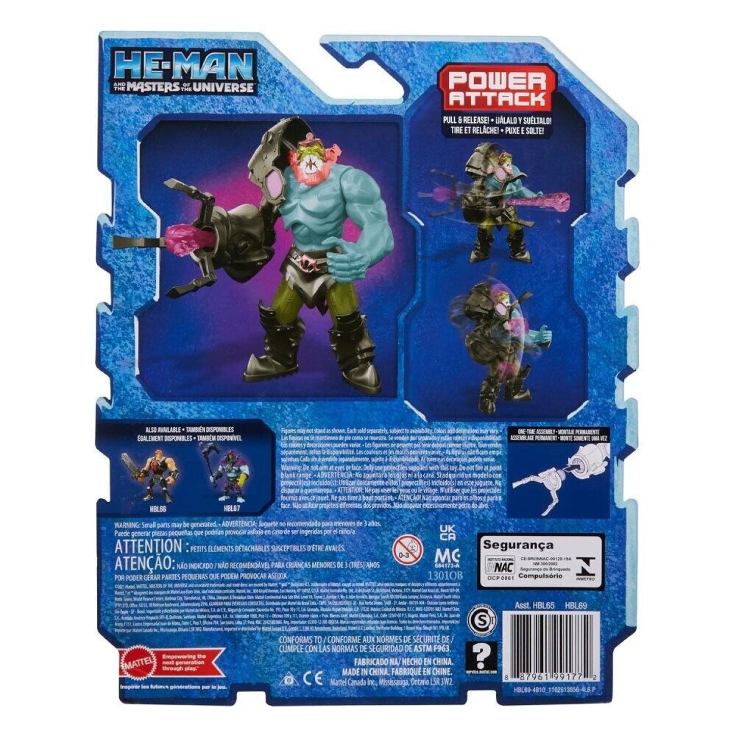 He-Man & The Masters of The Universe - Power Attack Trap Jaw Action Figure - Toys & Games:Action Figures & Accessories:Action Figures