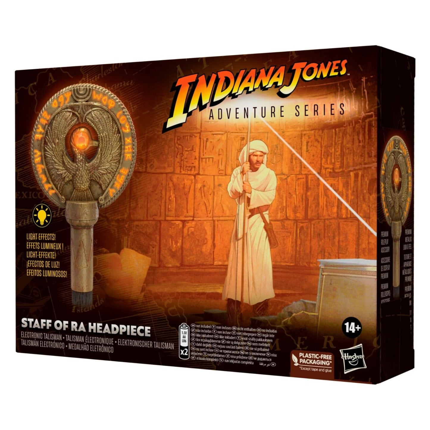 Indiana Jones Adventure Series - Staff of Ra Headpiece Electronic Talisman Prop Toys & Games:Action Figures Accessories:Action