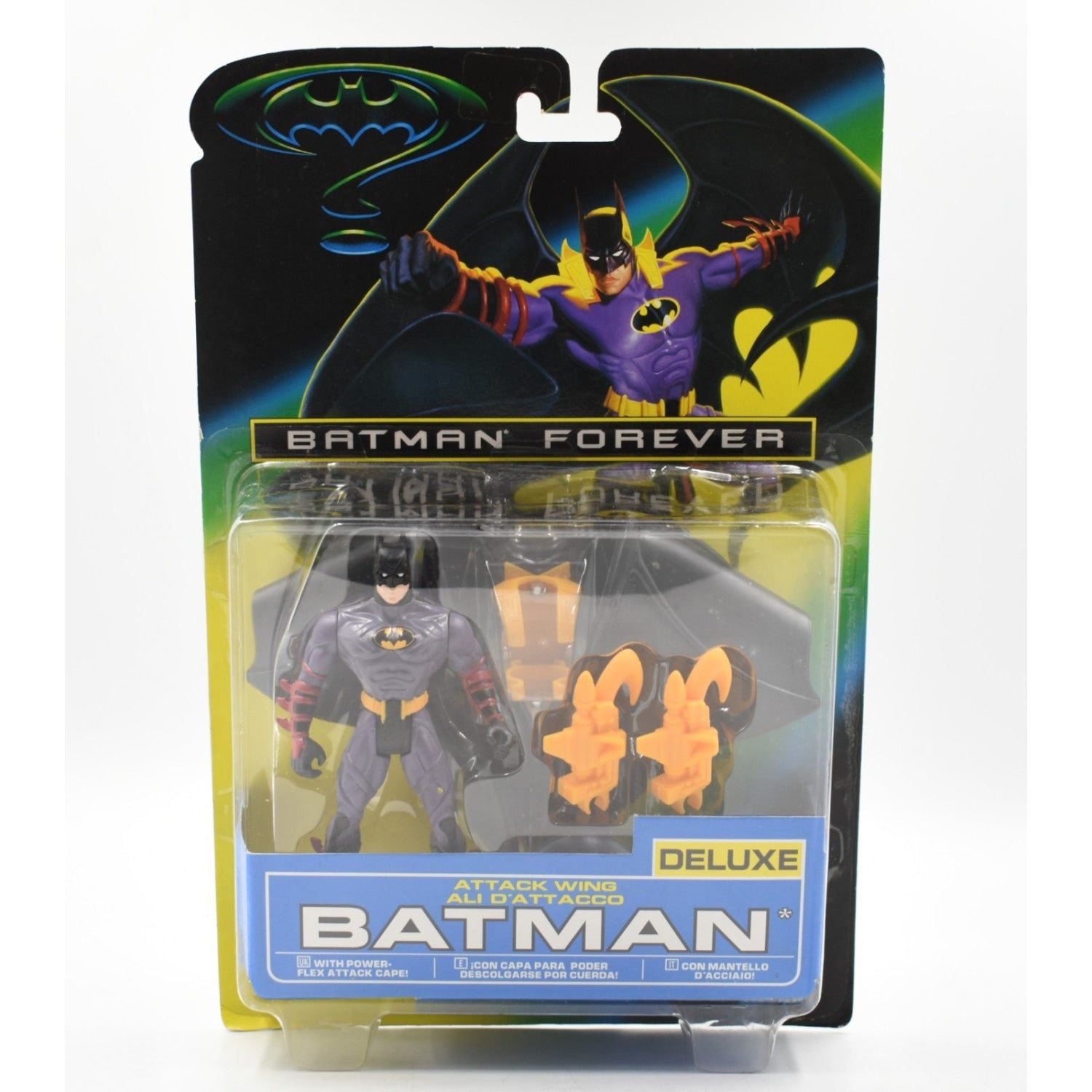 Figurine Batman Forever Attack Wing - Kenner 1995, état Occasion