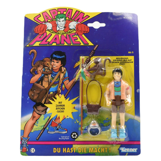 Kenner 1991 - Captain Planet - Ma-Ti Action Figure (EU Card) - Toys & Games:Action Figures & Accessories:Action Figures