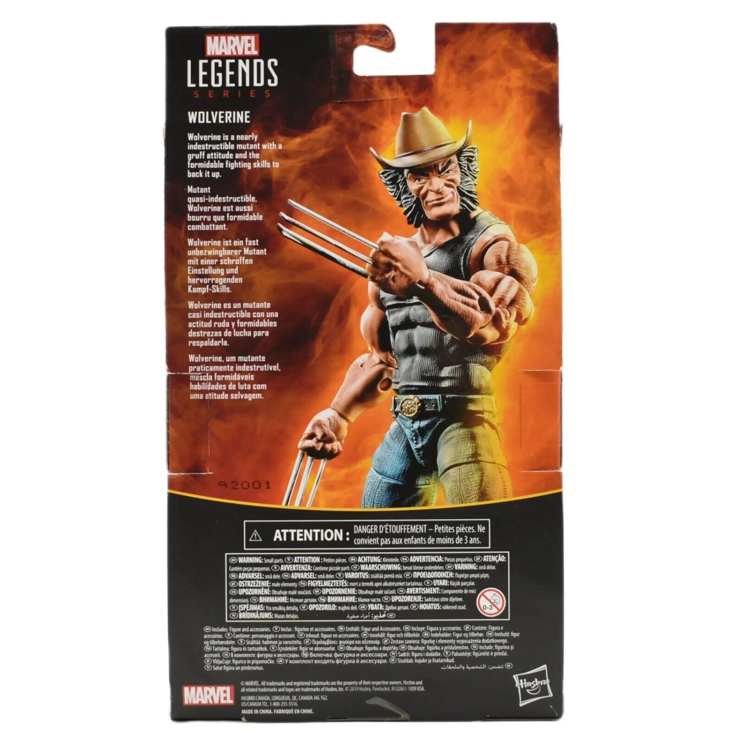 Marvel Legends 80 Years Series Cowboy Wolverine (Logan) Exclusive Action Figure - Toys & Games:Action Figures & Accessories:Action Figures