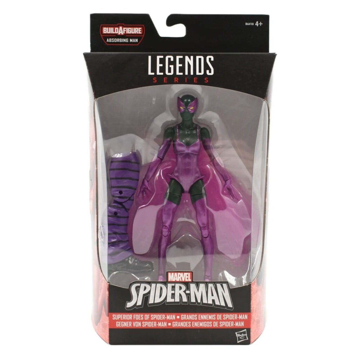 Marvel Legends Absorbing Man BAF Spider-Man Series - Beetle Action Figure - Toys & Games:Action Figures & Accessories:Action Figures