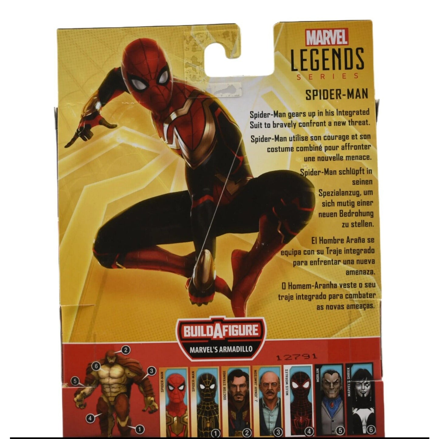 Marvel Legends Armadillo BAF No Way Home - Integrated Suit Spider-Man Figure - Toys & Games:Action Figures & Accessories:Action Figures