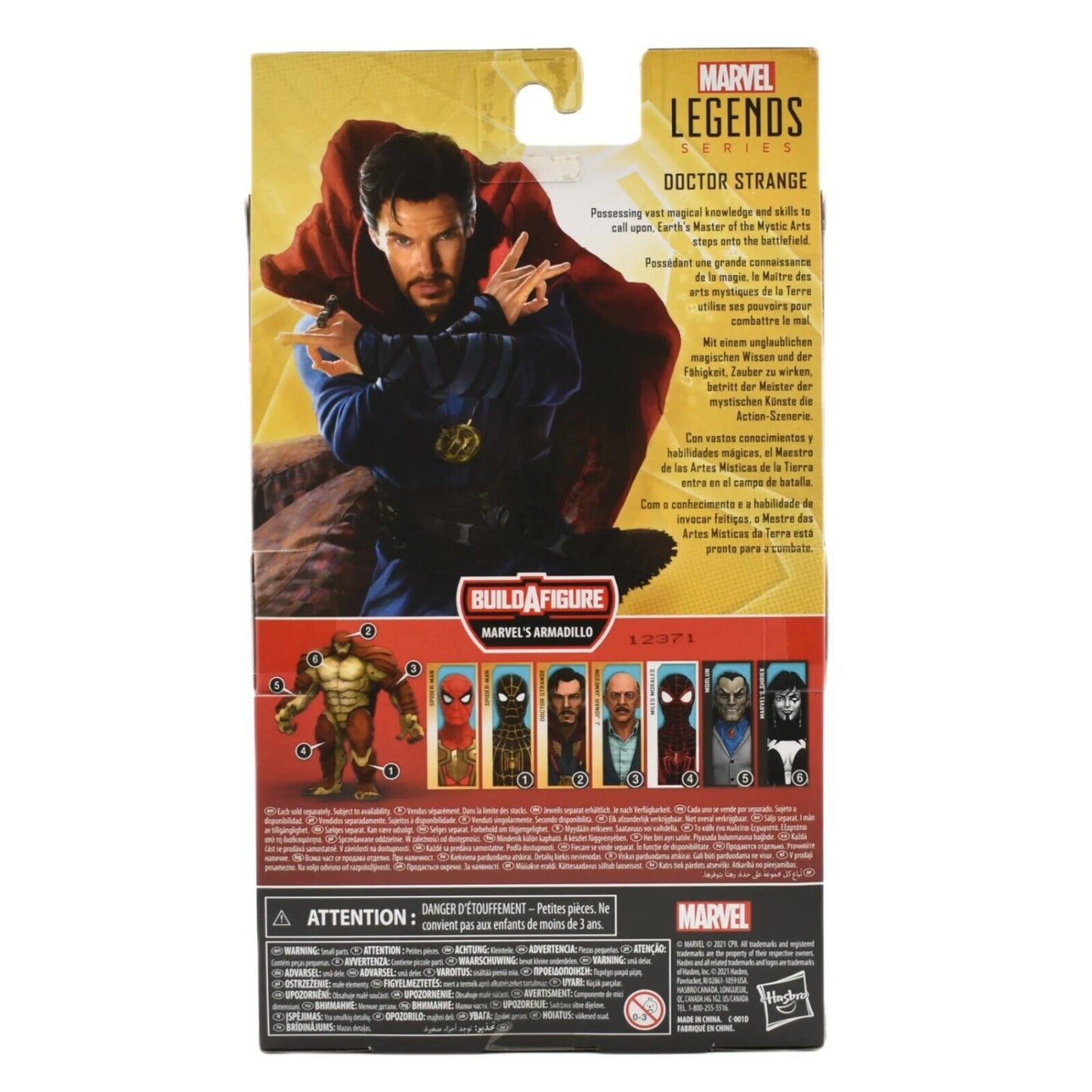 Marvel Legends Armadillo BAF Spider-Man No Way Home Doctor Strange Action Figure - Toys & Games:Action Figures & Accessories:Action Figures