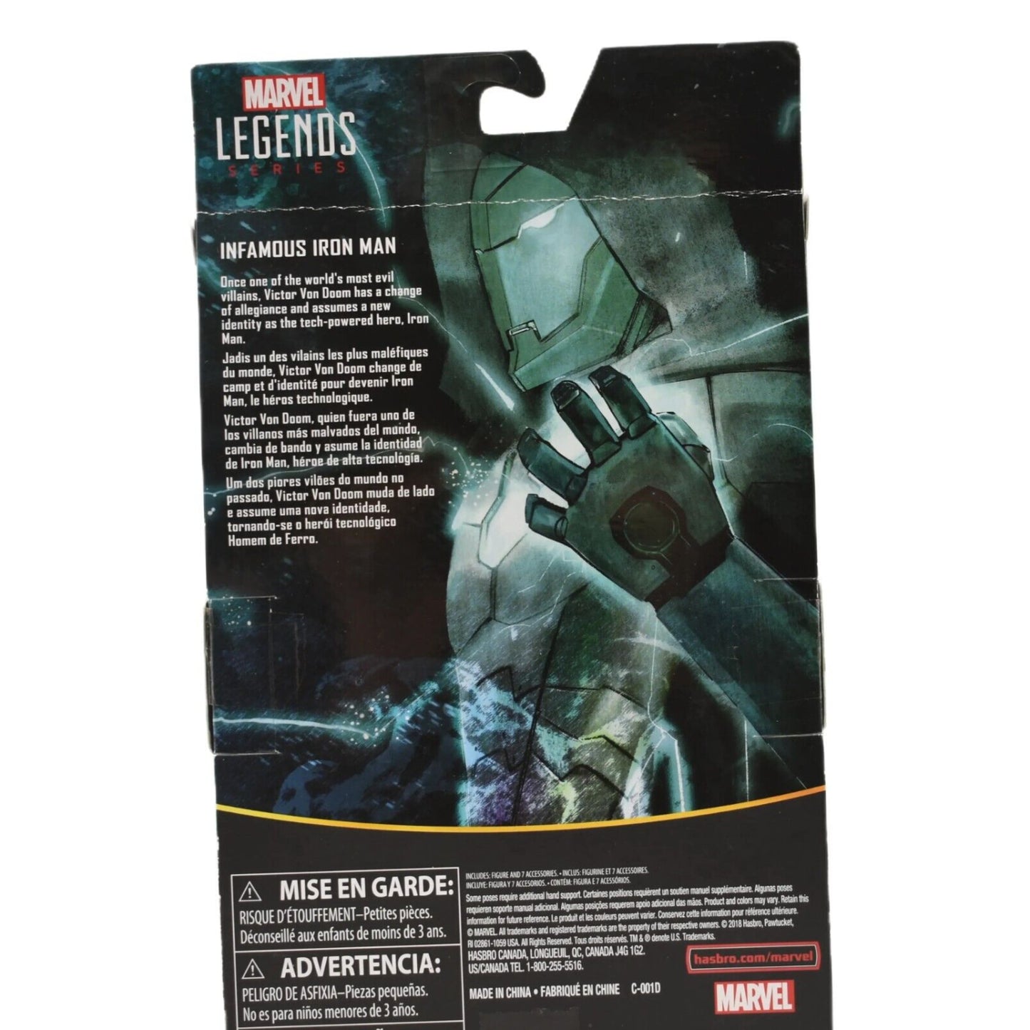 Marvel Legends Avengers Series - Infamous Iron Man (Doctor Doom) Action Figure - Toys & Games:Action Figures & Accessories:Action Figures