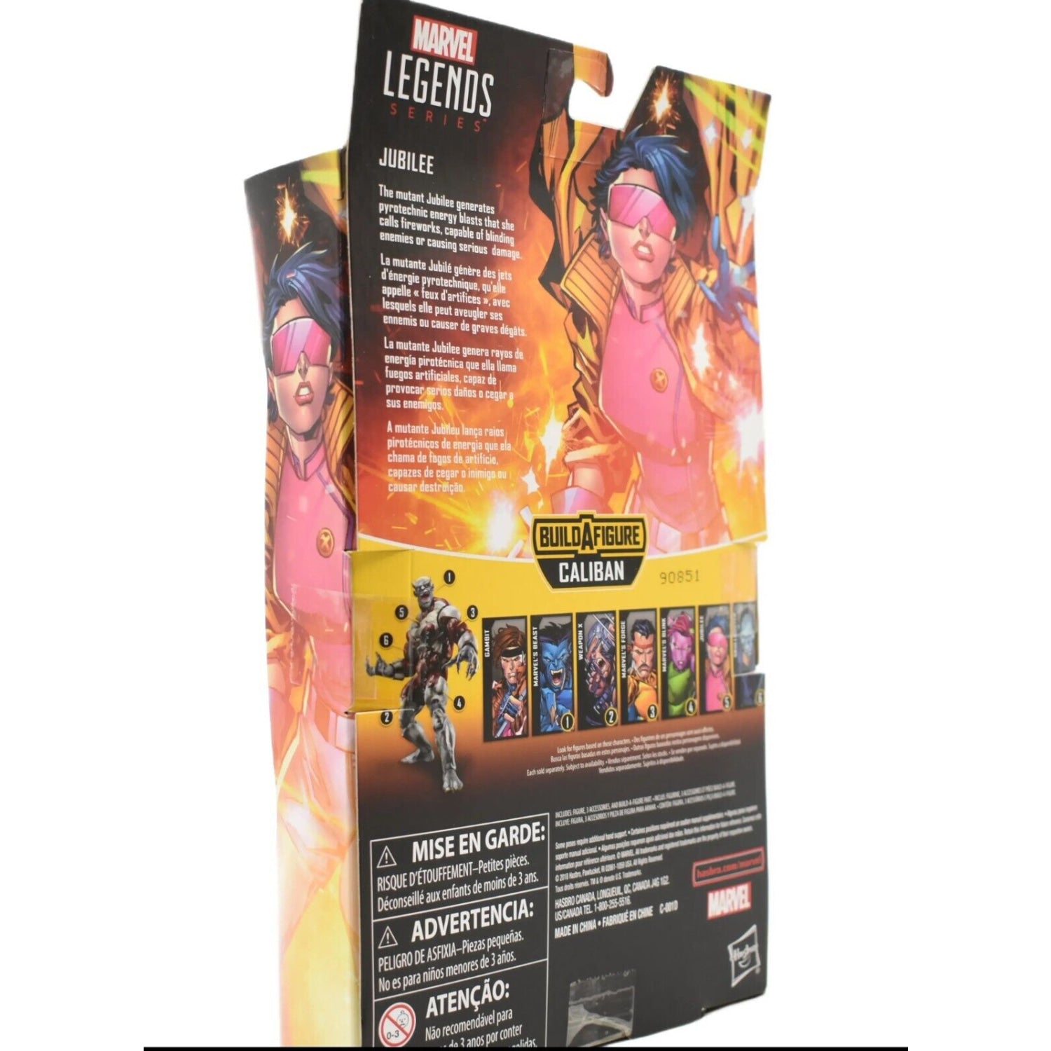 Marvel Legends Caliban BAF X-Men Series - Jubilee Action Figure - Toys & Games:Action Figures & Accessories:Action Figures