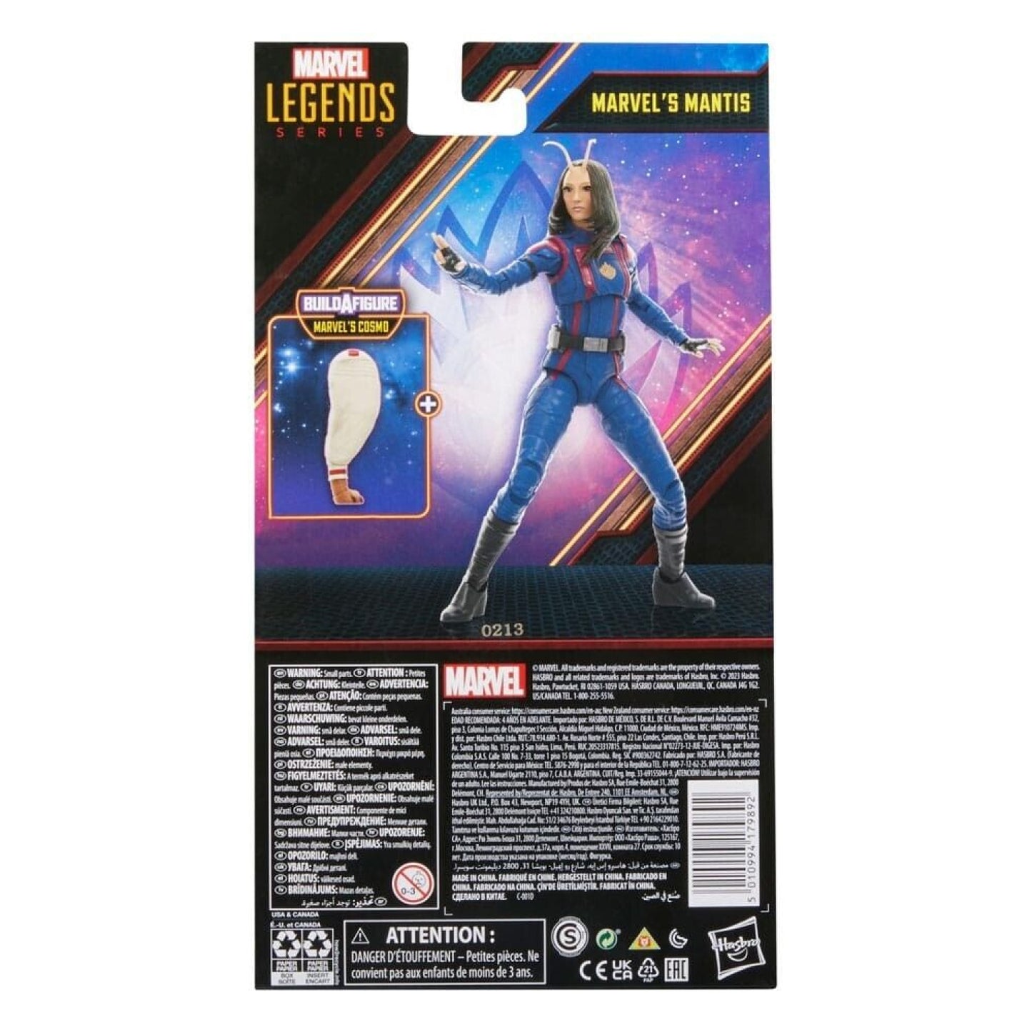 Marvel Legends Cosmo BAF Guardians of the Galaxy Vol 3 - Mantis Action Figure - Toys & Games:Action Figures & Accessories:Action Figures