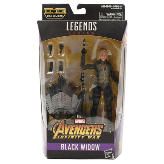Marvel Legends Cull Obsidian BAF Avengers Series - Black Widow Action Figure - Toys & Games:Action Figures & Accessories:Action Figures