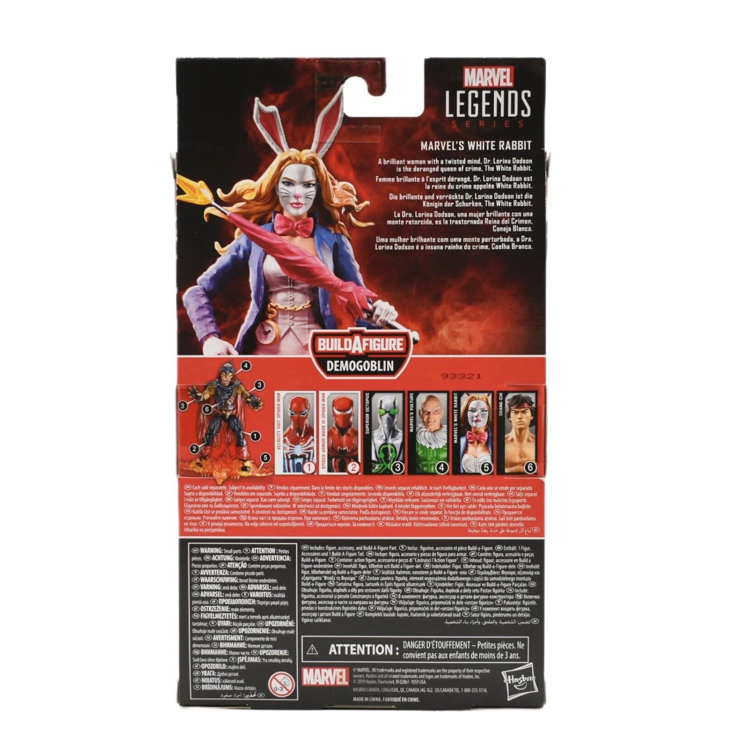 Marvel Legends Demogoblin BAF Spider-Man Series - White Rabbit Action Figure - Toys & Games:Action Figures & Accessories:Action Figures