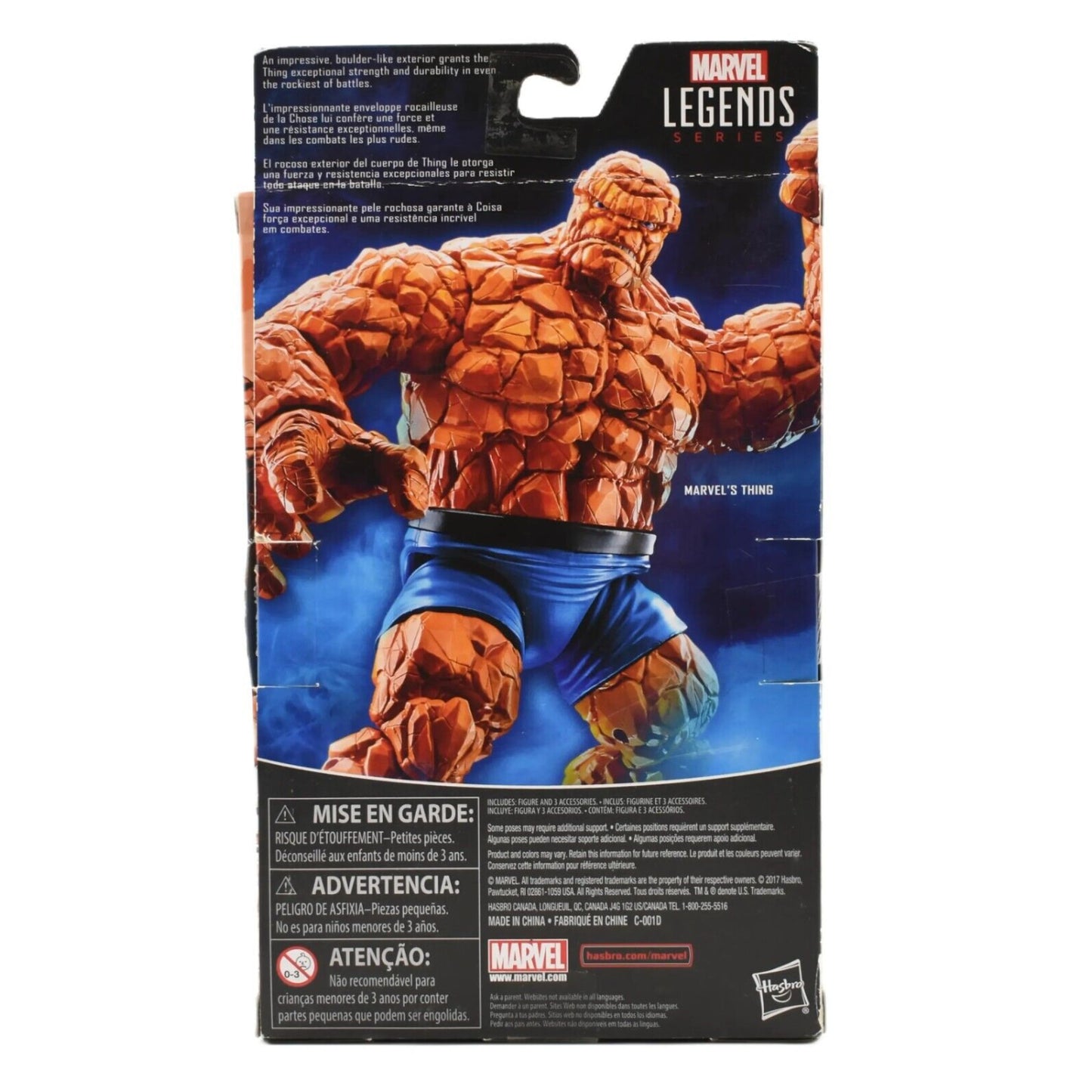 Marvel Legends Fantastic Four Series - Thing Walgreens Exclusive Action Figure - Toys & Games:Action Figures & Accessories:Action Figures