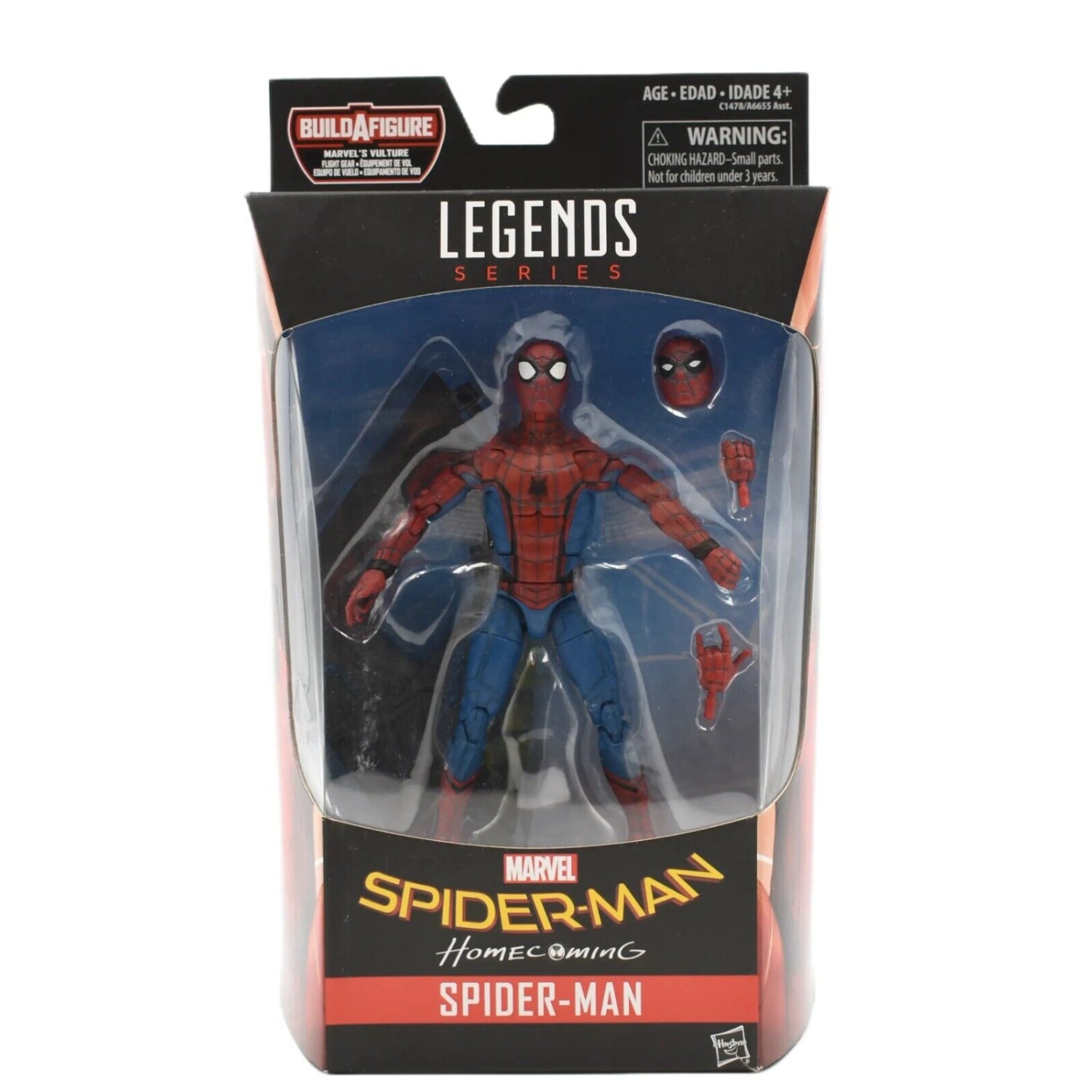 Marvel Legends Flight Gear Vulture BAF Homecoming - Spider-Man Action Figure - Toys & Games:Action Figures & Accessories:Action Figures