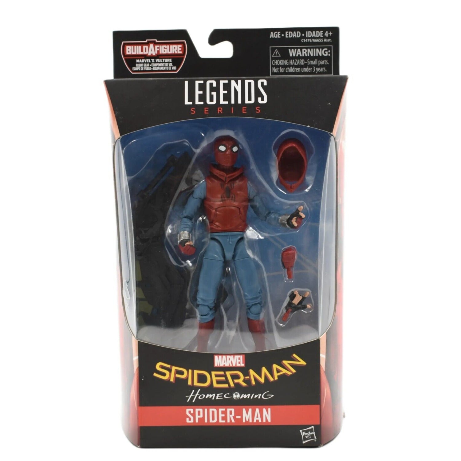 Marvel Legends Flight Gear Vulture BAF Homecoming - Spider-Man (Homemade Suit) - Toys & Games:Action Figures & Accessories:Action Figures