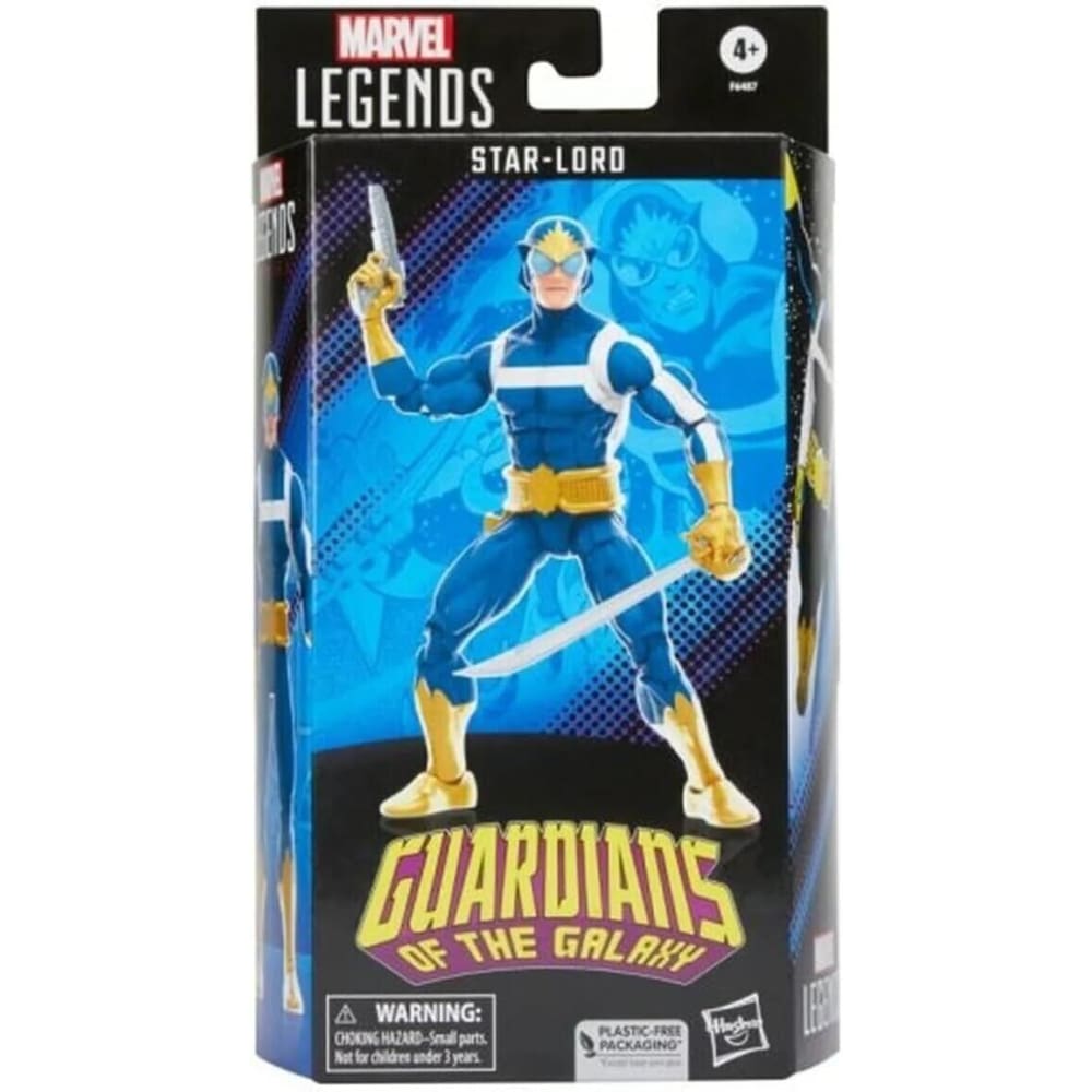 Marvel Legends Guardians of the Galaxy (Comic) - Star-Lord Action Figure - Toys & Games:Action Figures & Accessories:Action Figures