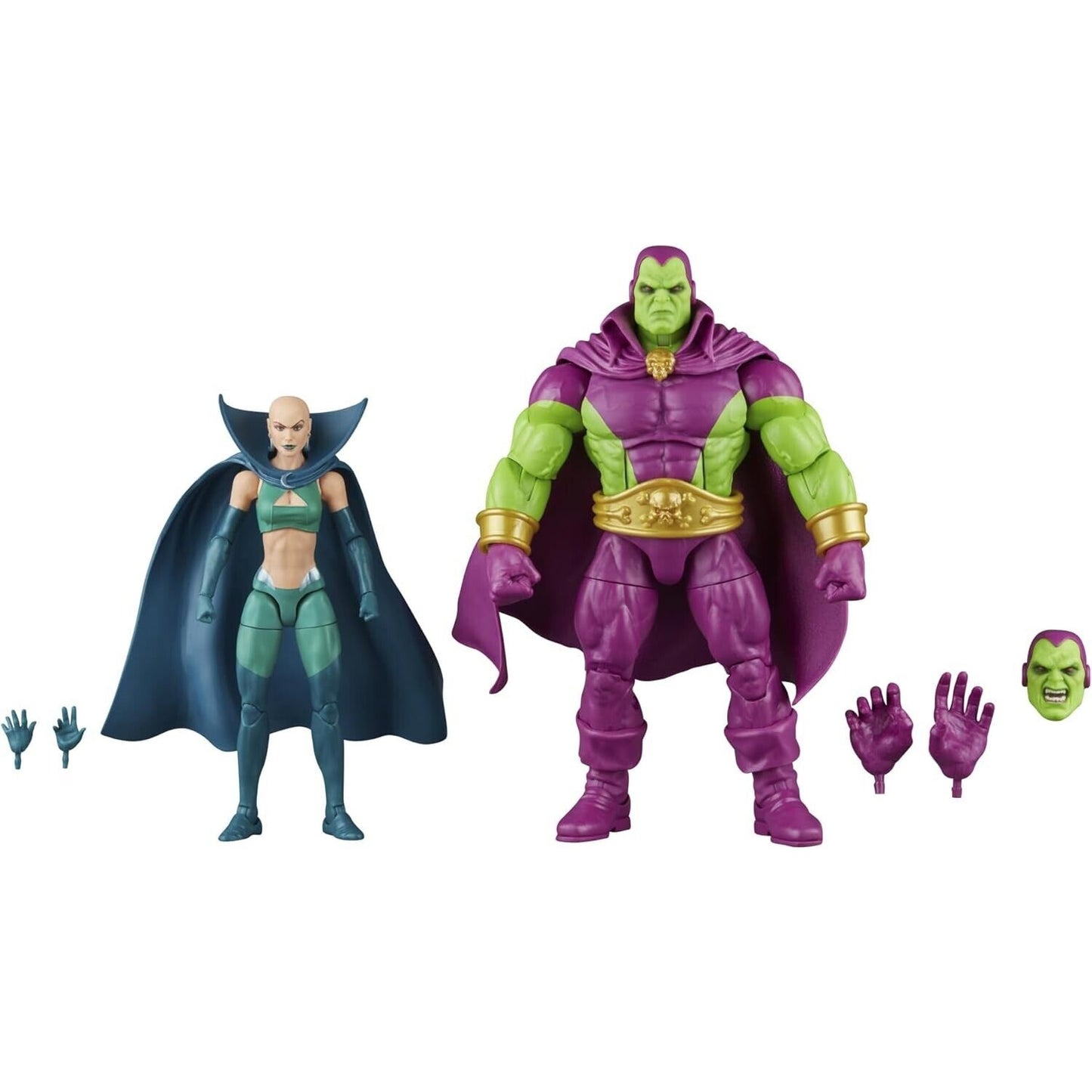Marvel Legends Guardians of the Galaxy - Drax The Destroyer & Moondragon 2-Pack - Toys & Games:Action Figures & Accessories:Action Figures