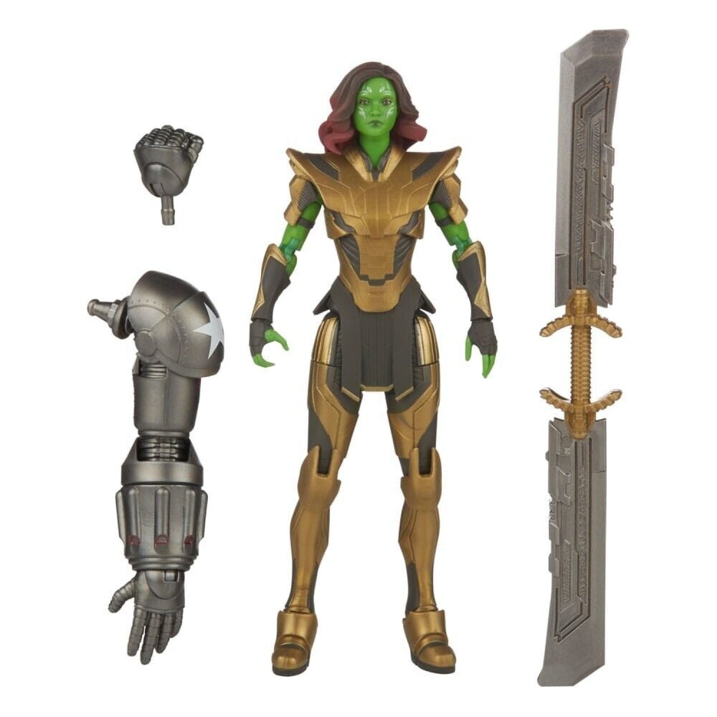 Marvel Legends Hydra Stomper BAF Disney + Wave - Warrior Gamora Action Figure - Toys & Games:Action Figures & Accessories:Action Figures
