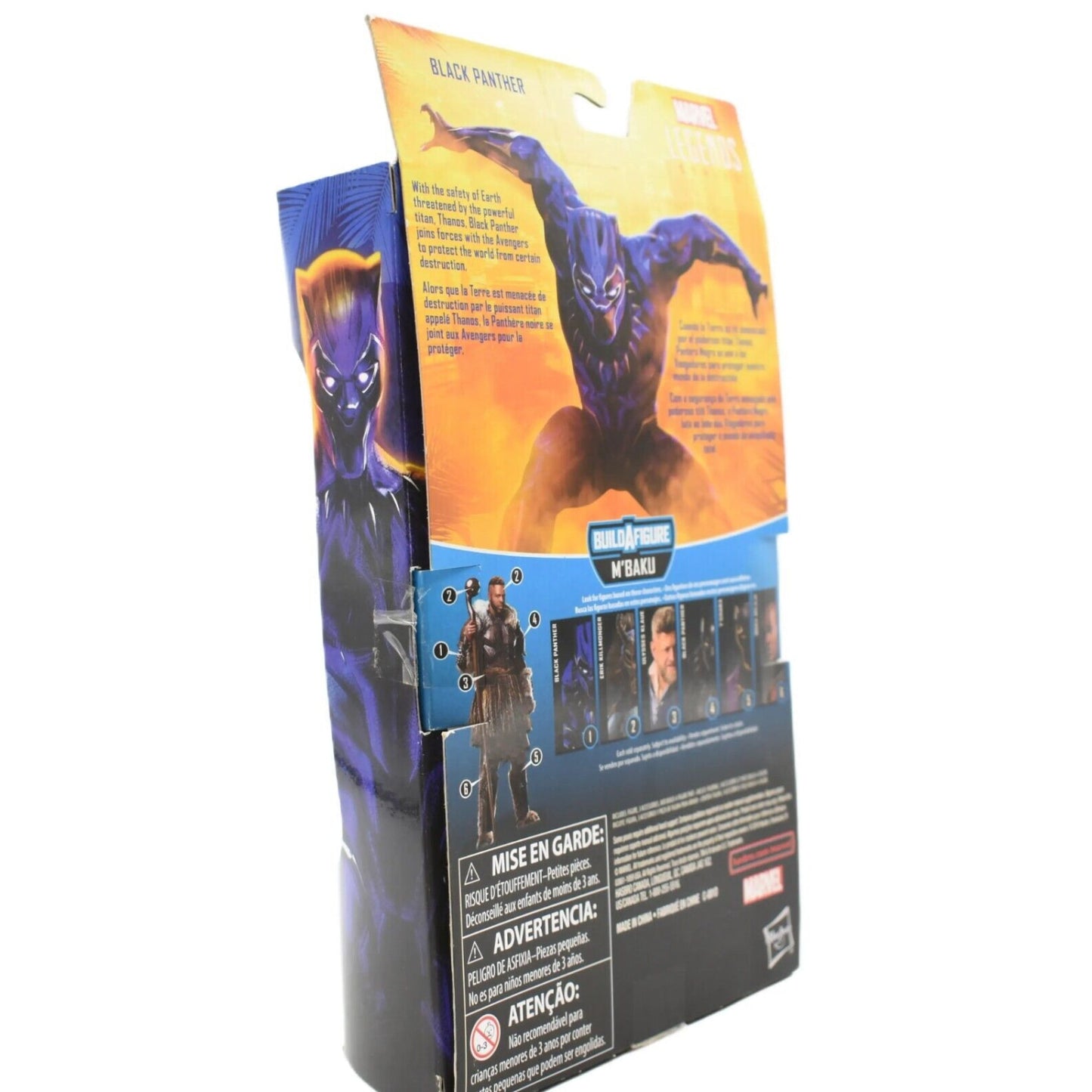 Marvel Legends M’Baku BAF Avengers Infinity War - Black Panther Action Figure - Toys & Games:Action Figures & Accessories:Action Figures