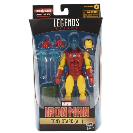 Marvel Legends Mr. Hyde BAF Iron Man Series - Tony Stark (A.I.) Action Figure - Toys & Games:Action Figures & Accessories:Action Figures