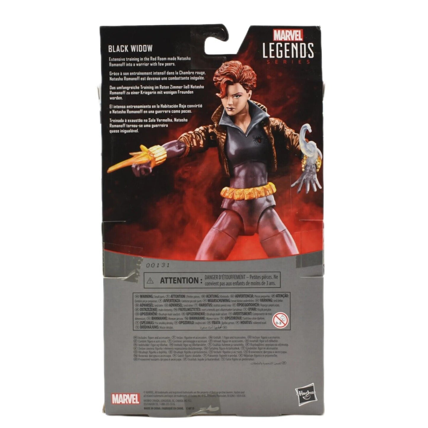 Marvel Legends Series - Black Widow (Grey Suit) Exclusive Action Figure - Toys & Games:Action Figures & Accessories:Action Figures