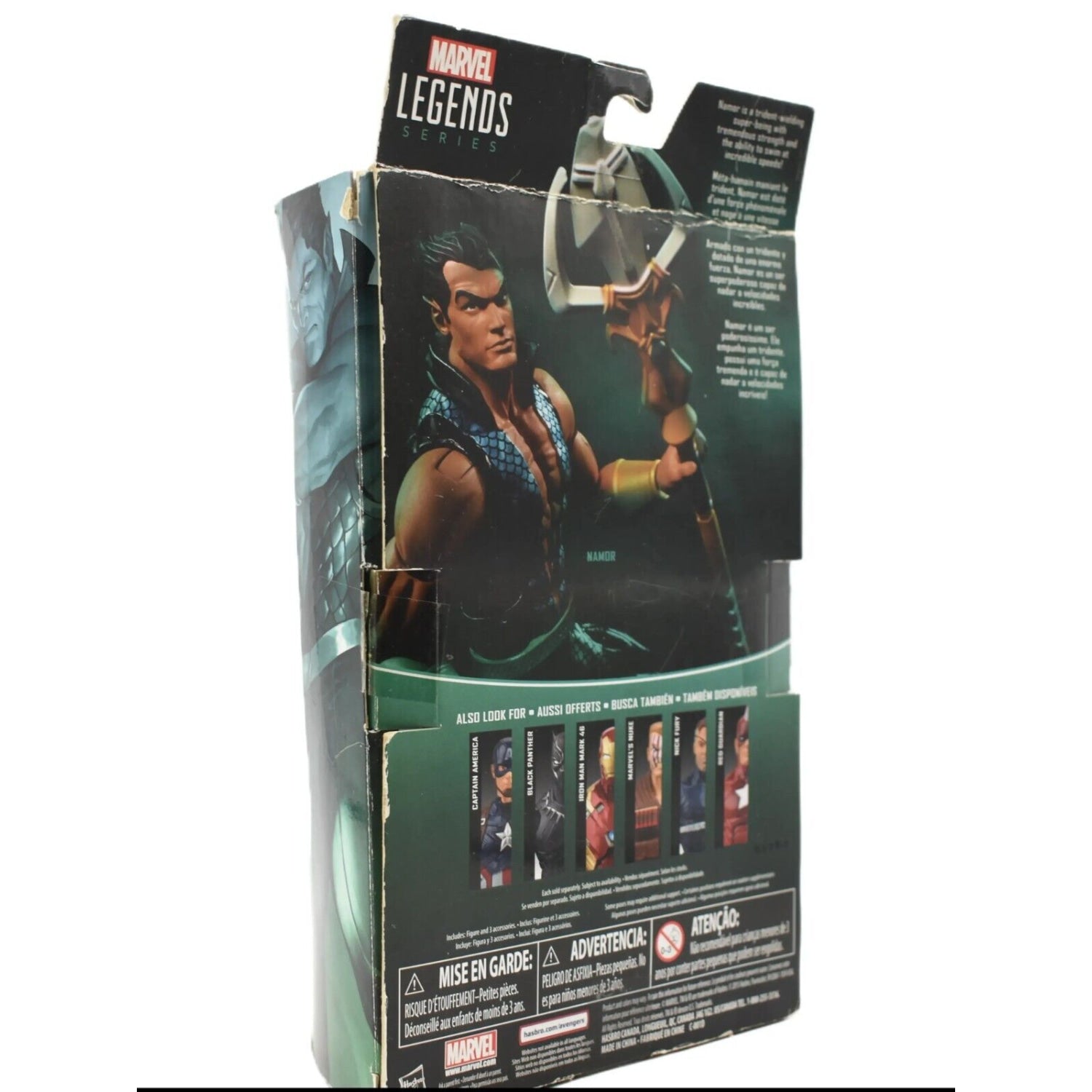 Marvel Legends Series - Namor The Sub-Mariner Walgreens Exclusive Action Figure - Toys & Games:Action Figures & Accessories:Action Figures