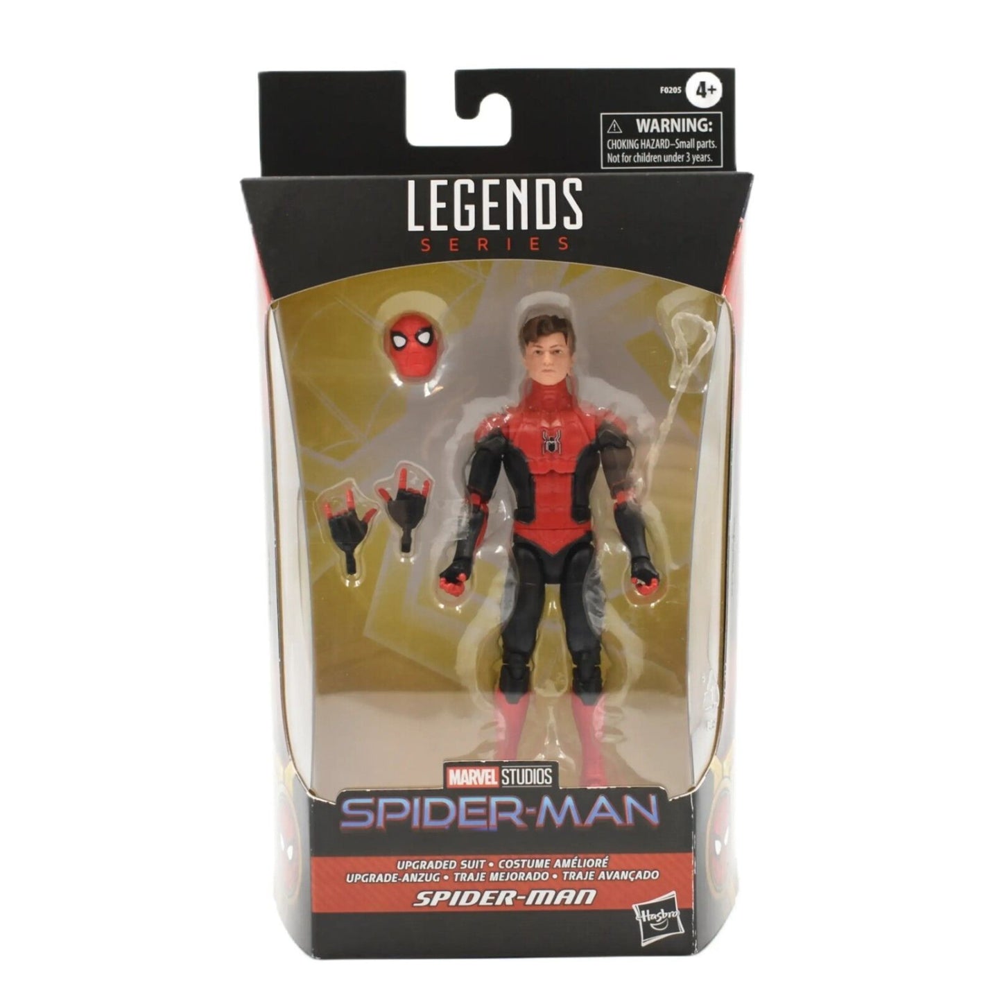 Marvel Legends Series No Way Home - Upgraded Suit Spider-Man Action Figure - Toys & Games:Action Figures & Accessories:Action Figures
