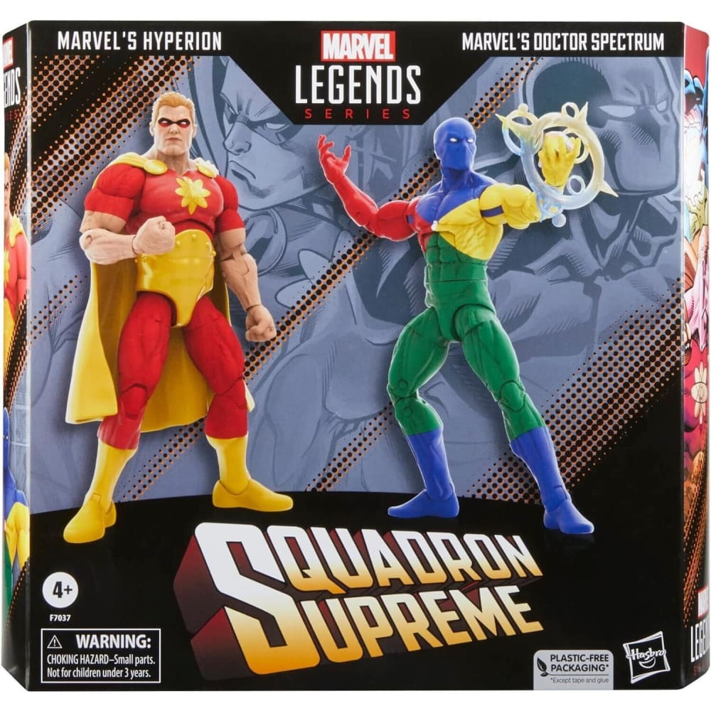 Marvel Legends Squadron Supreme - Hyperion & Doctor Spectrum Figure 2-Pack - Toys & Games:Action Figures & Accessories:Action Figures