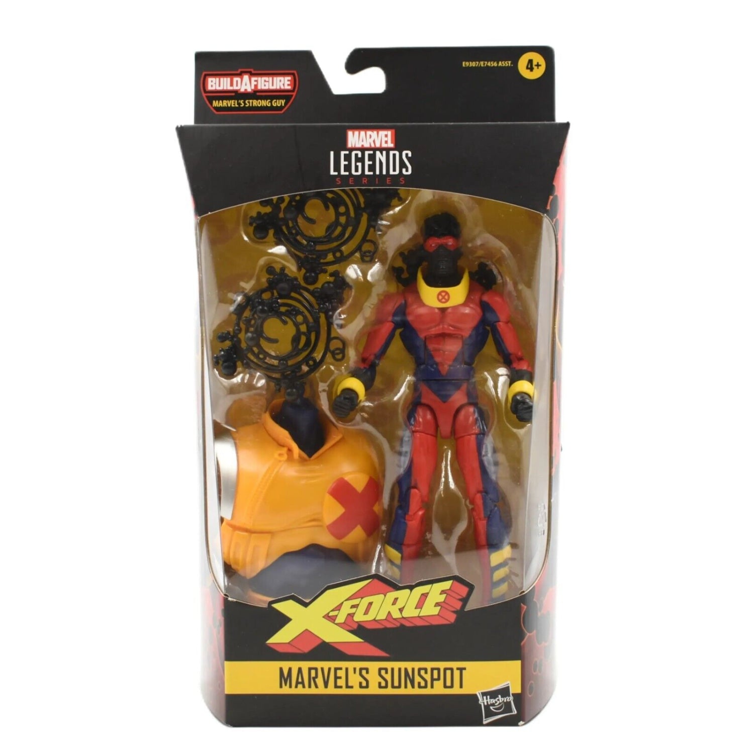 Marvel Legends Strong Guy BAF X-Force Series - Sunspot Action Figure - Toys & Games:Action Figures & Accessories:Action Figures
