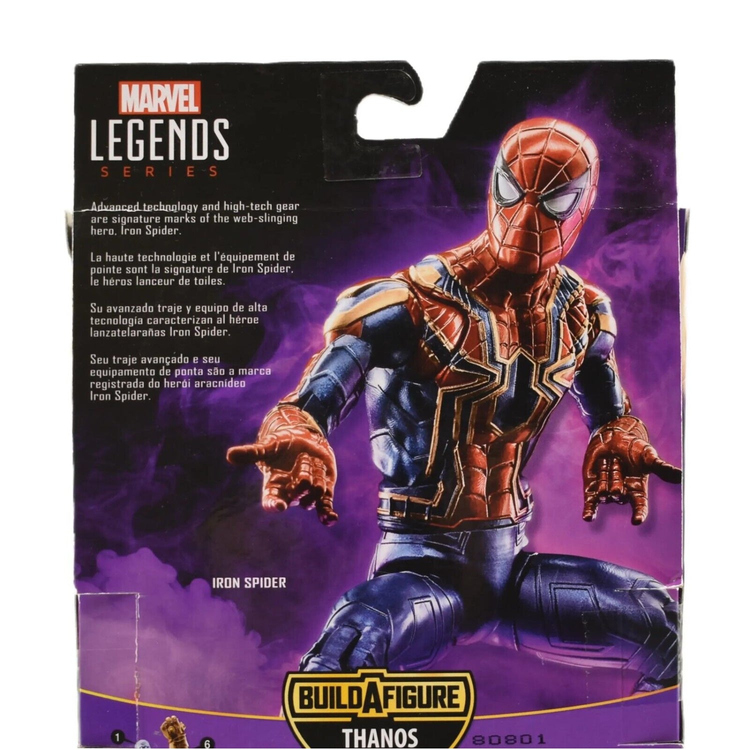 Marvel Legends Thanos BAF Avengers Infinity War Series Iron Spider Action Figure - Toys & Games:Action Figures & Accessories:Action Figures