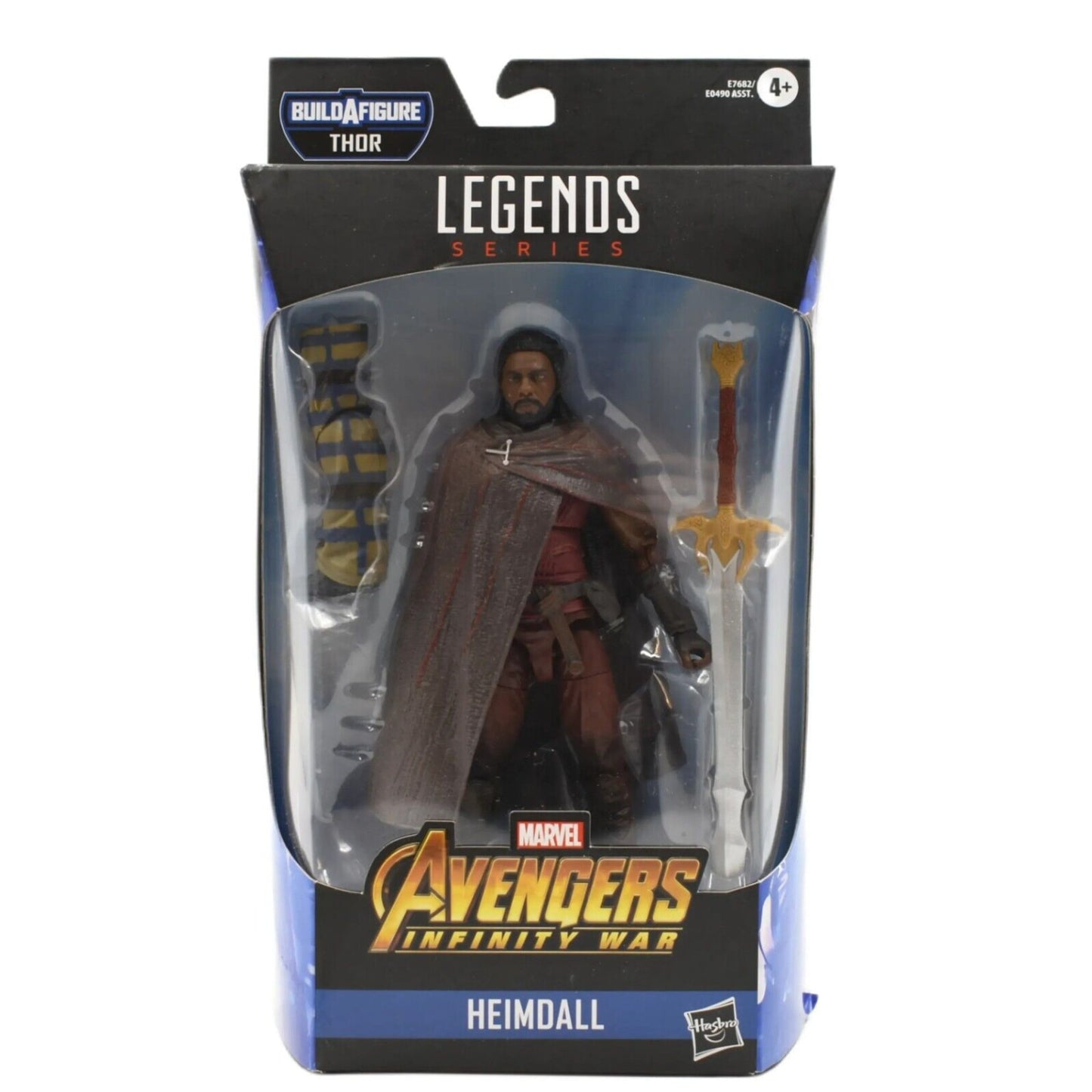 Marvel Legends Thor BAF Avengers Endgame Series - Heimdall Action Figure - Toys & Games:Action Figures & Accessories:Action Figures