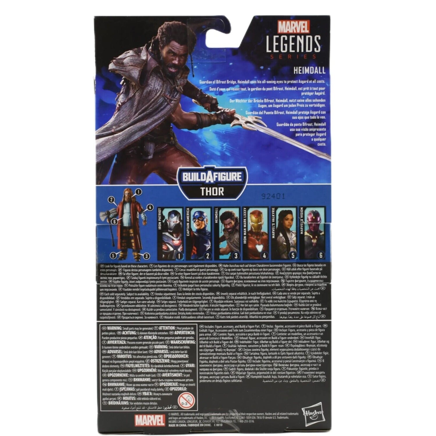 Marvel Legends Thor BAF Avengers Endgame Series - Heimdall Action Figure - Toys & Games:Action Figures & Accessories:Action Figures