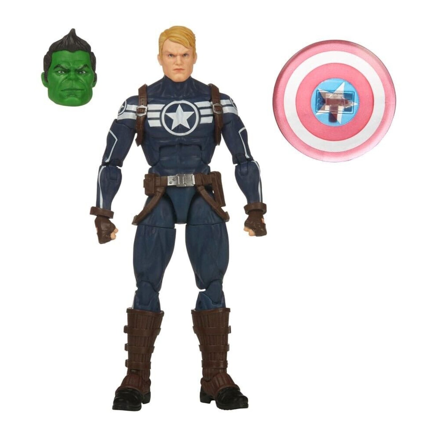 Marvel Legends Totally Awesome Hulk BAF - Commander Rogers Action Figure - Toys & Games:Action Figures & Accessories:Action Figures