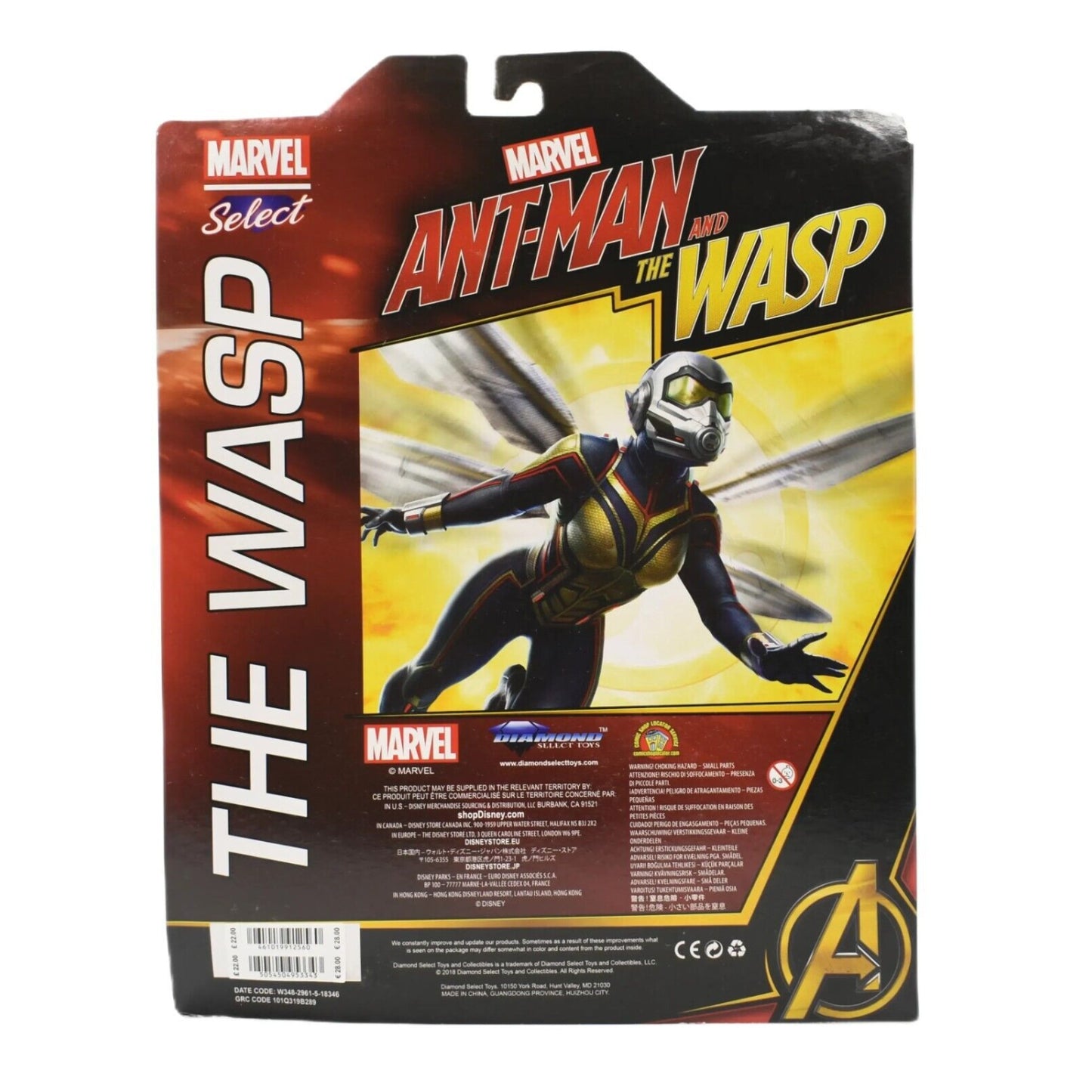 Marvel Select - Ant-Man & The Wasp - Wasp Special Edition Action Figure - Toys & Games:Action Figures & Accessories:Action Figures