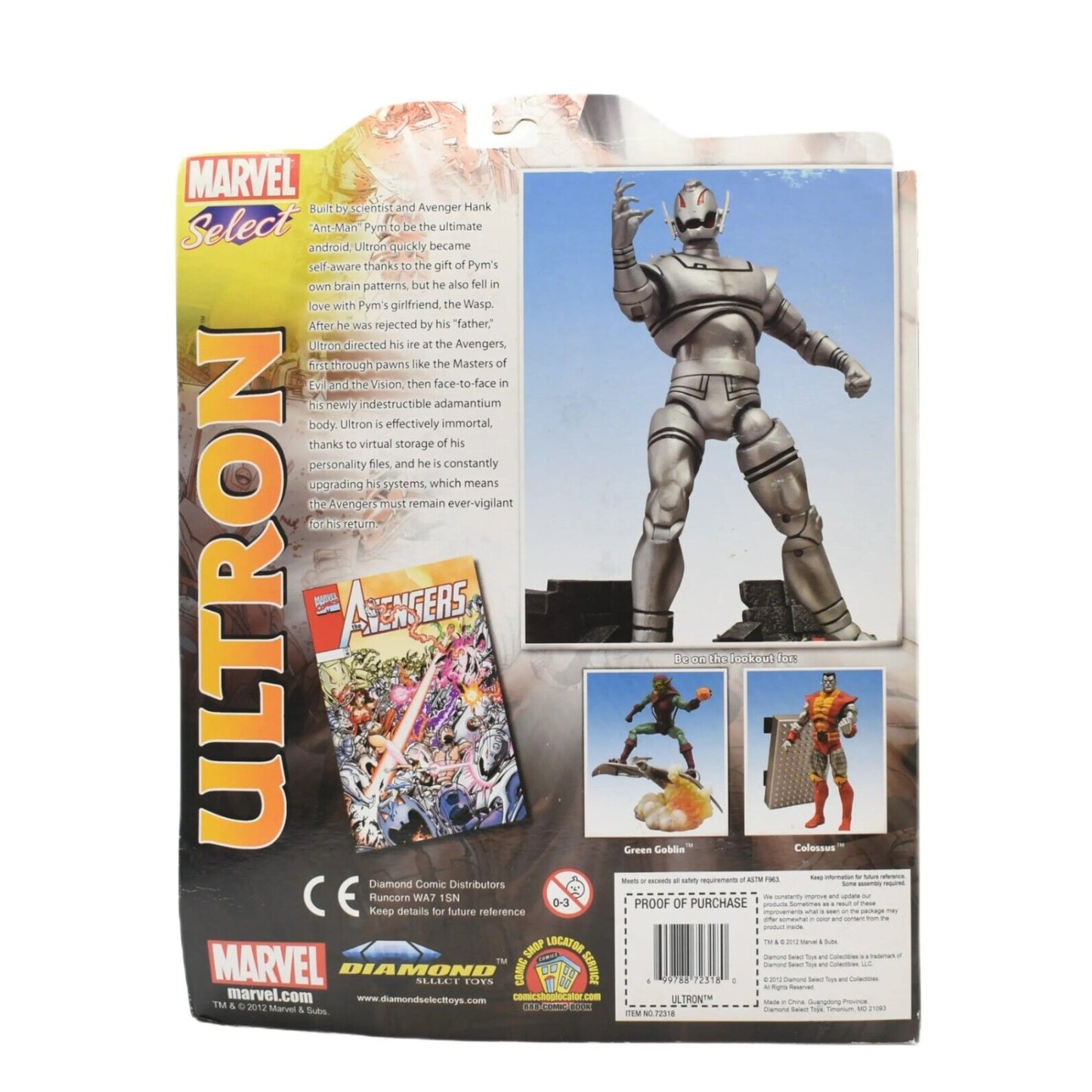 Marvel Select - Avengers Age of Ultron Special Edition Action Figure - Toys & Games:Action Figures & Accessories:Action Figures