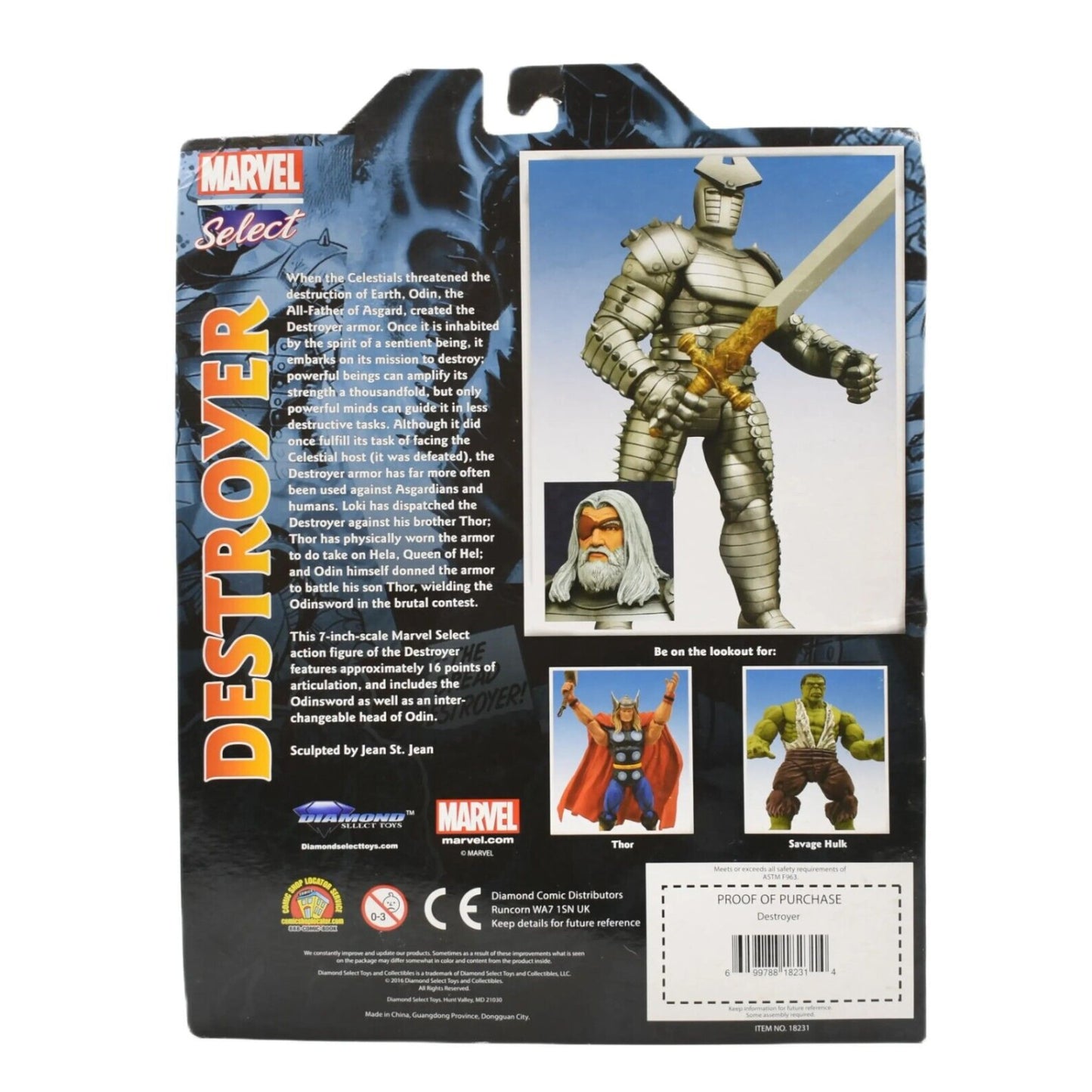 Marvel Select - Destroyer Special Edition Action Figure - Toys & Games:Action Figures & Accessories:Action Figures