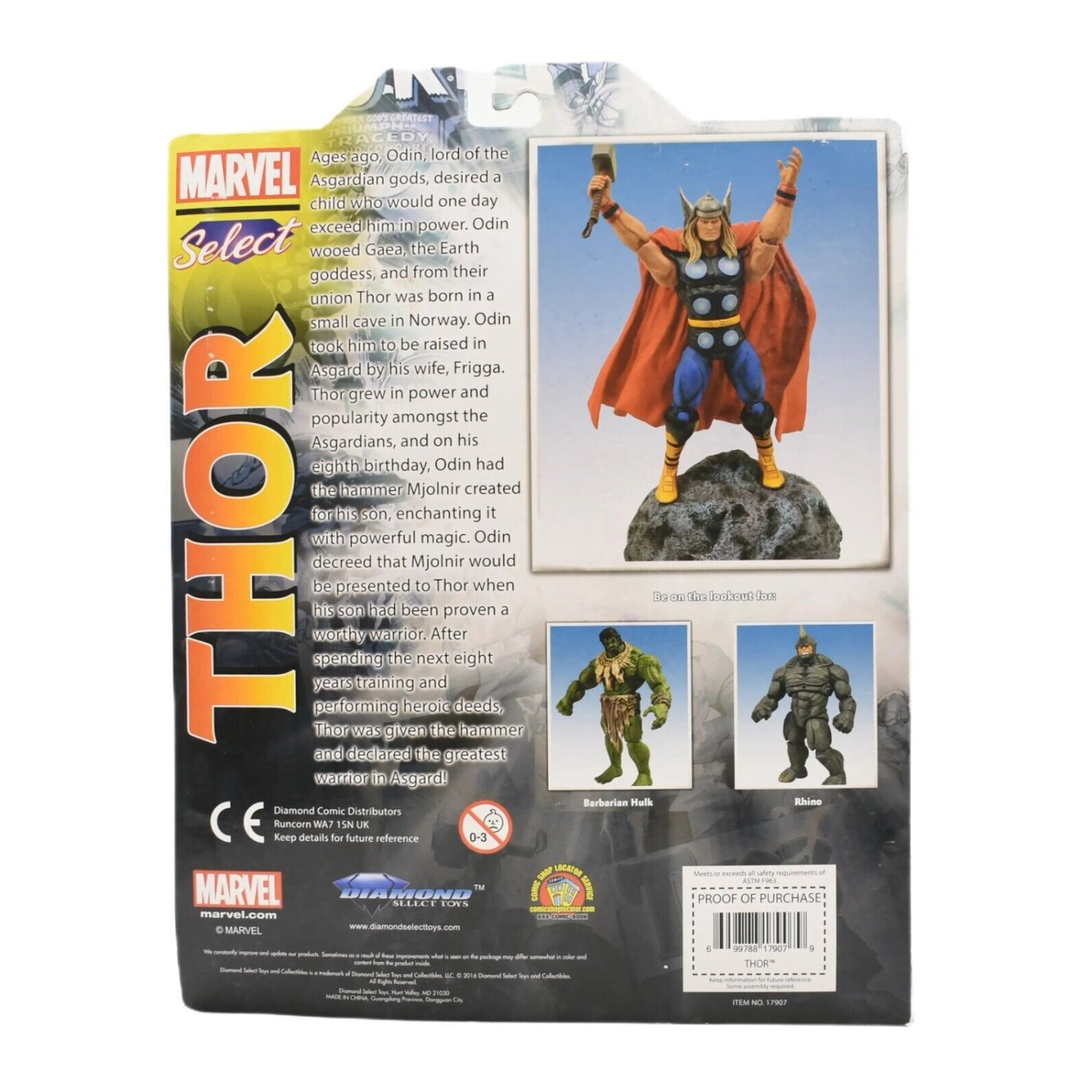 Marvel Select - Thor Special Edition Action Figure - Toys & Games:Action Figures & Accessories:Action Figures