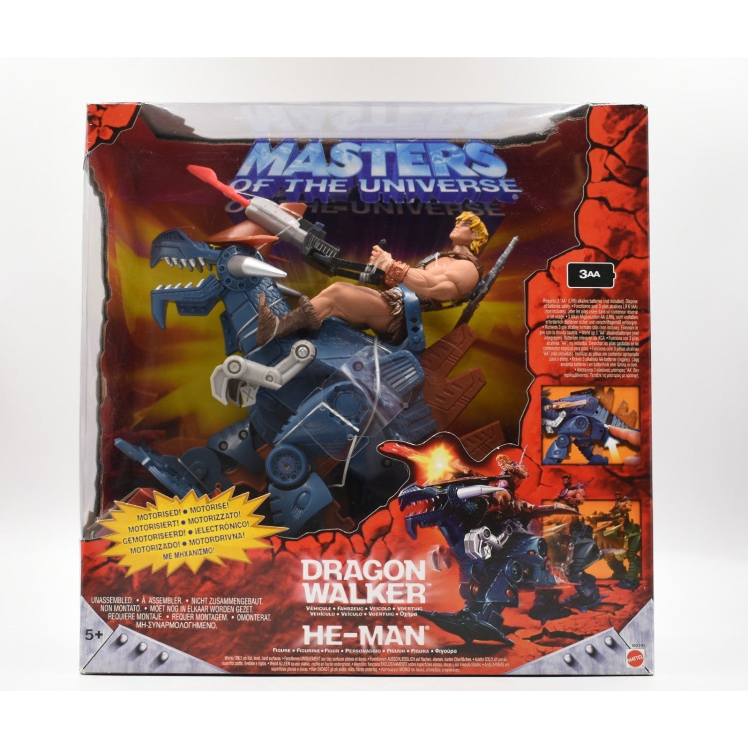 Masters of The Universe MOTU 200X - Dragon Walker & He-Man Action 