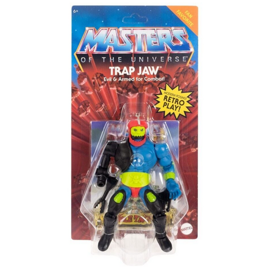 Masters of the Universe MOTU Origins - Trap Jaw Action Figure - Toys & Games:Action Figures & Accessories:Action Figures