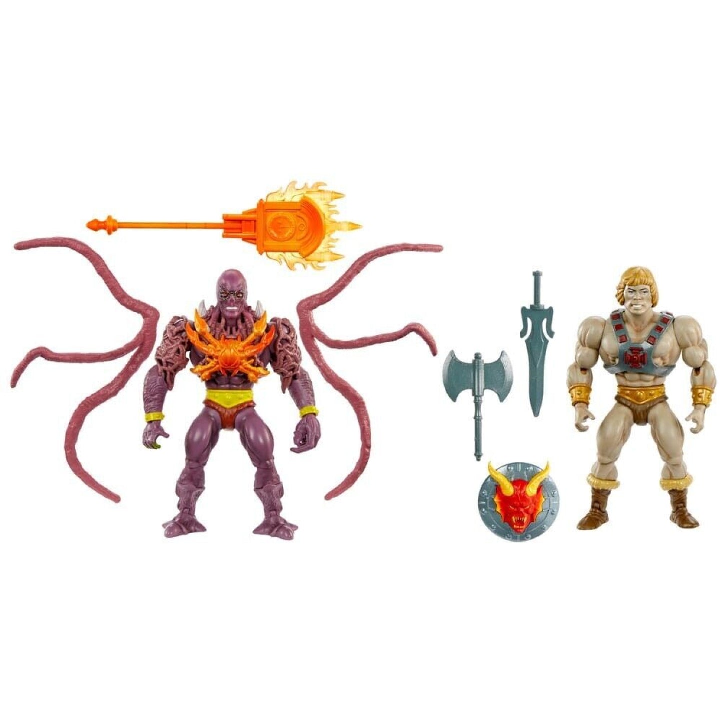 Masters of the Universe Origins x Stranger Things - He-Man & Vecna Figure 2-Pack - Toys & Games:Action Figures & Accessories:Action Figures