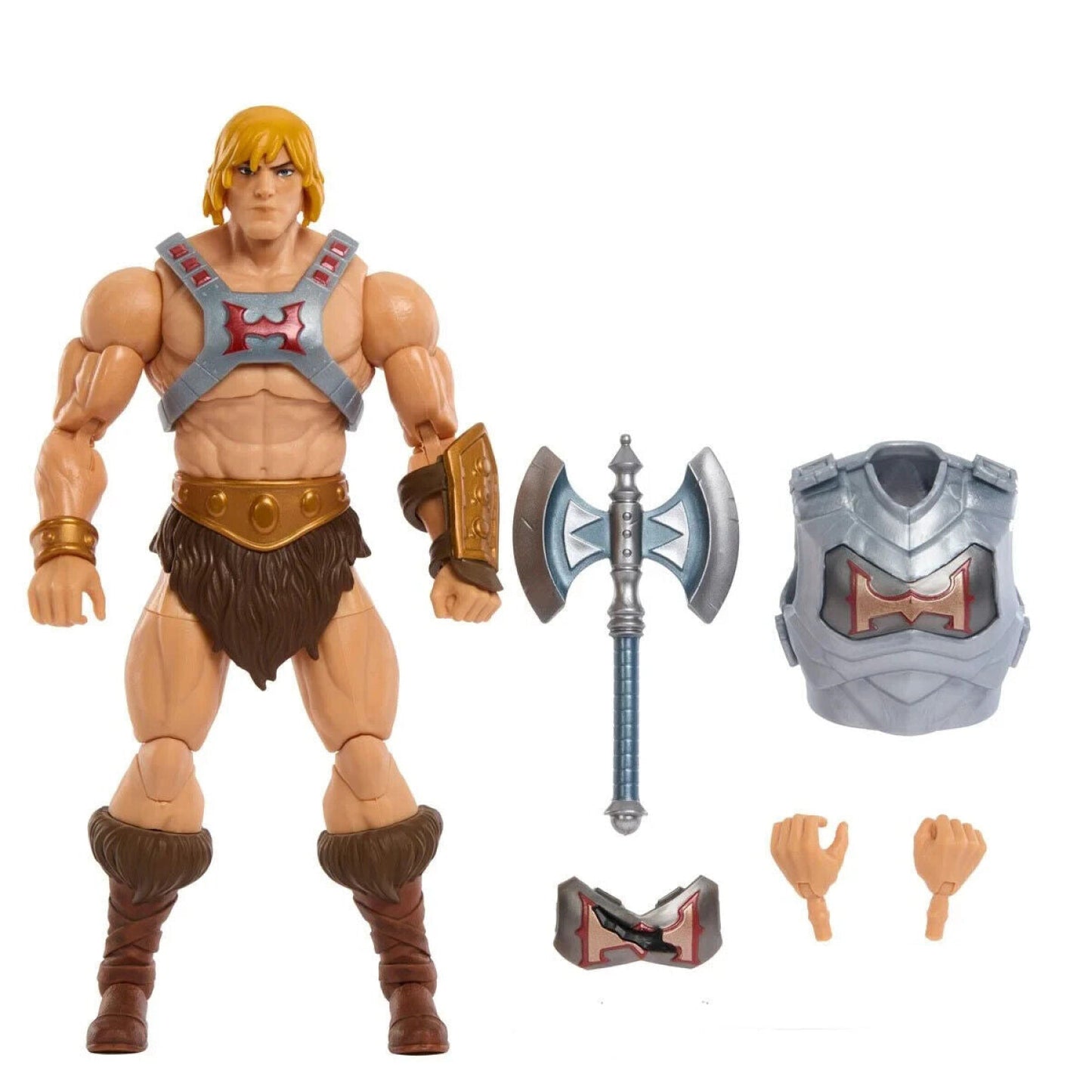 Masters of The Universe Revolution Masterverse - Battle Armor He-Man Figure - Toys & Games:Action Figures & Accessories:Action Figures
